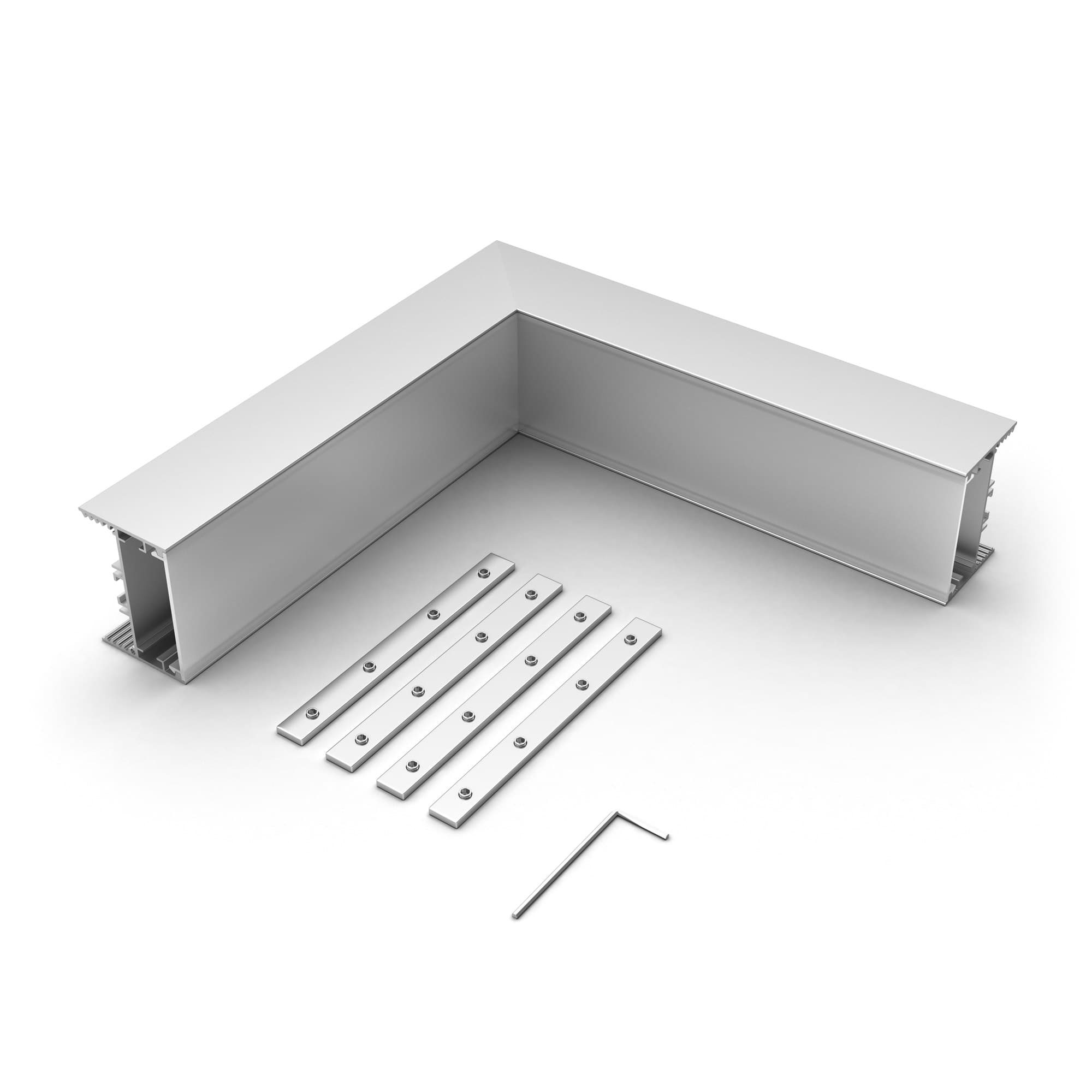 Угол SL-LINE-5035 внутренний (Arlight, Металл) 030114 — фото 1