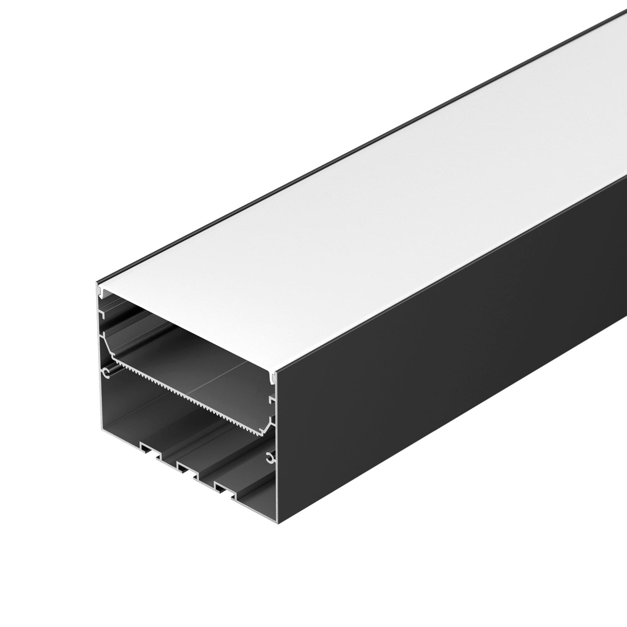 Профиль POWER-W100H70-2000 BLACK (Arlight, Алюминий) 056214 — фото 1