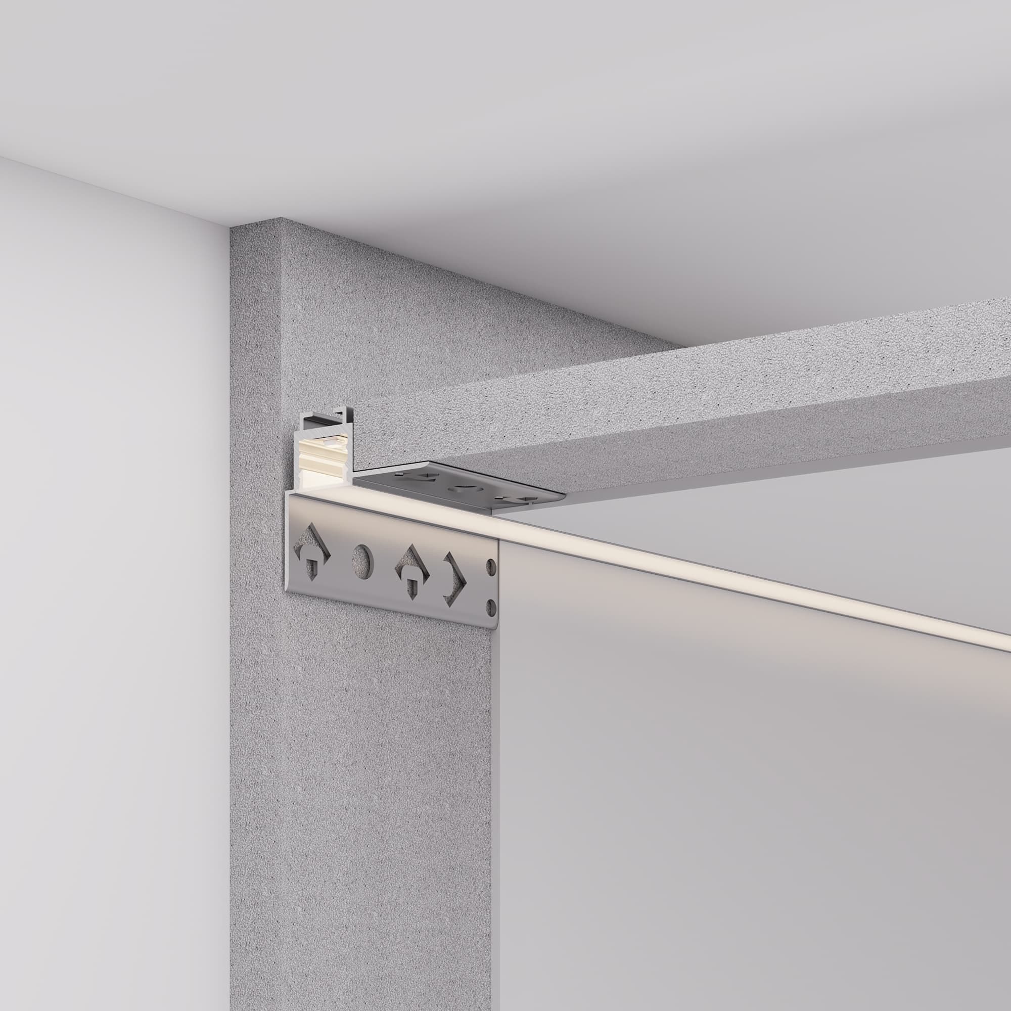 Профиль ARH-CEIL-S16-FANTOM-EDGE-2000 ANOD (Arlight, Алюминий) 034979 — фото 4