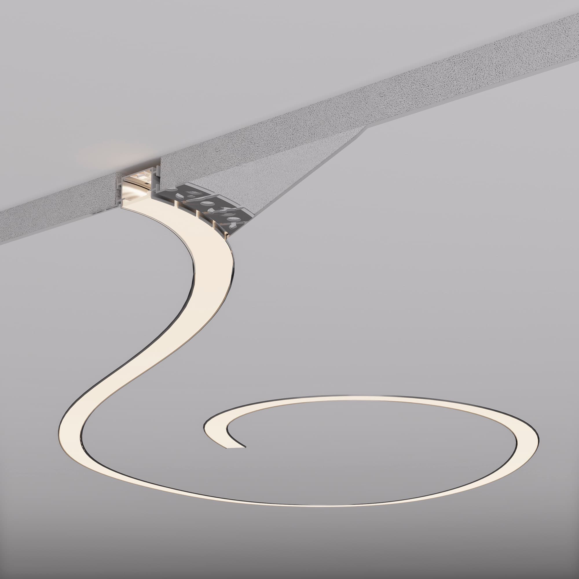 Профиль FANTOM-BENT-W23-SIDE-2000 ANOD (Arlight, Алюминий) 040331 — фото 5