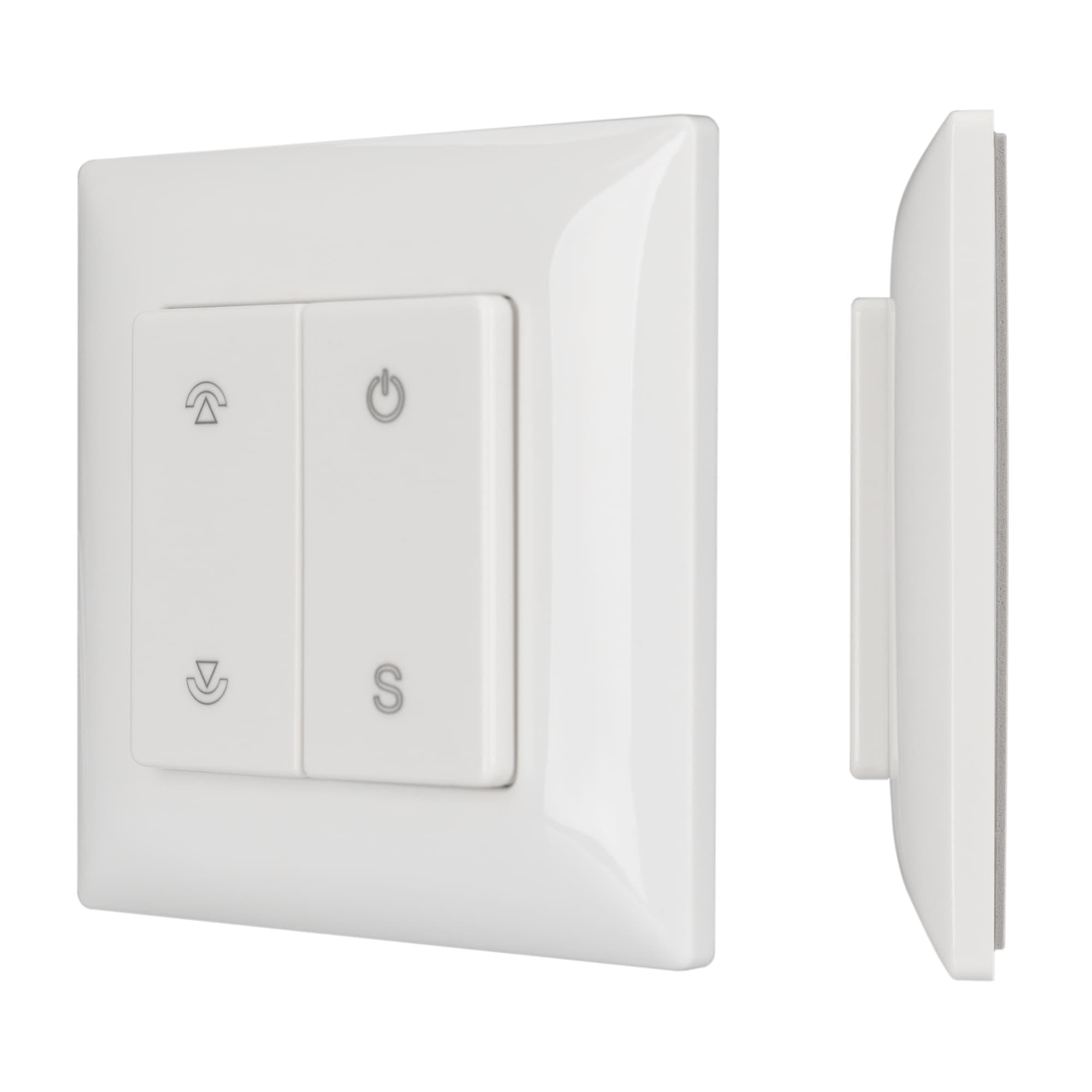 Панель SMART-P46-DIM-P-SUF (3V, 1 зона, Knob, 2.4G) (Arlight, Пластик) 028300 — фото 1