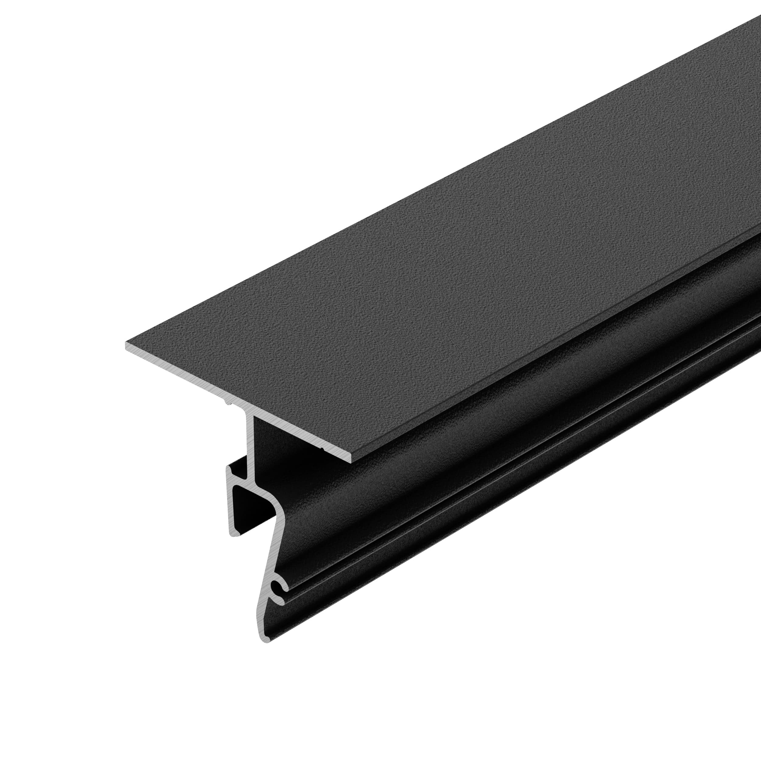 Профиль STRETCH-SHADOW-M-CEIL-2000 BLACK (A2-CONTOUR-PRO) (Arlight, Алюминий) 040703(1) — фото 2