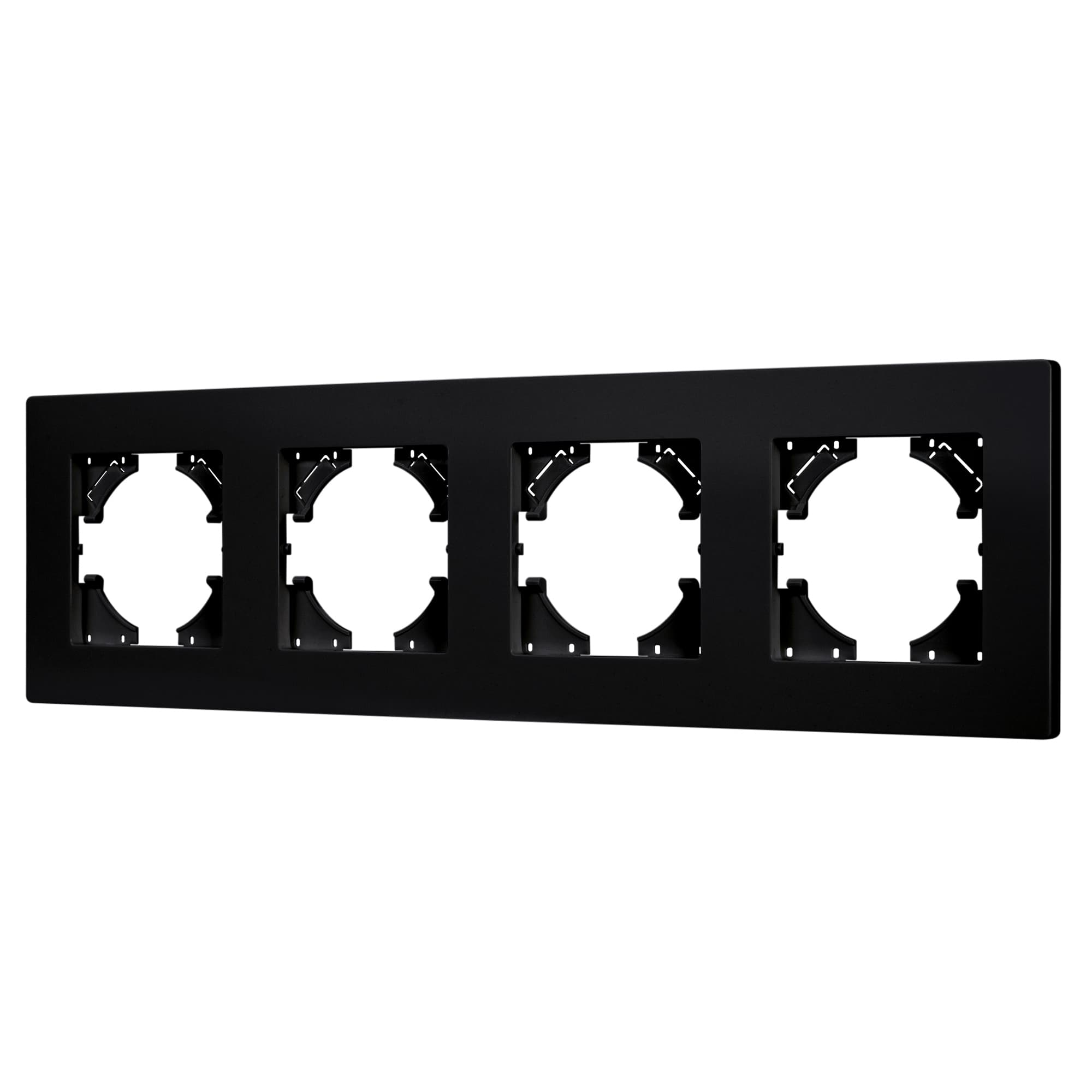 Рамка пластиковая FRM-PERIO-PL-4-BK (Arlight, -) 049759