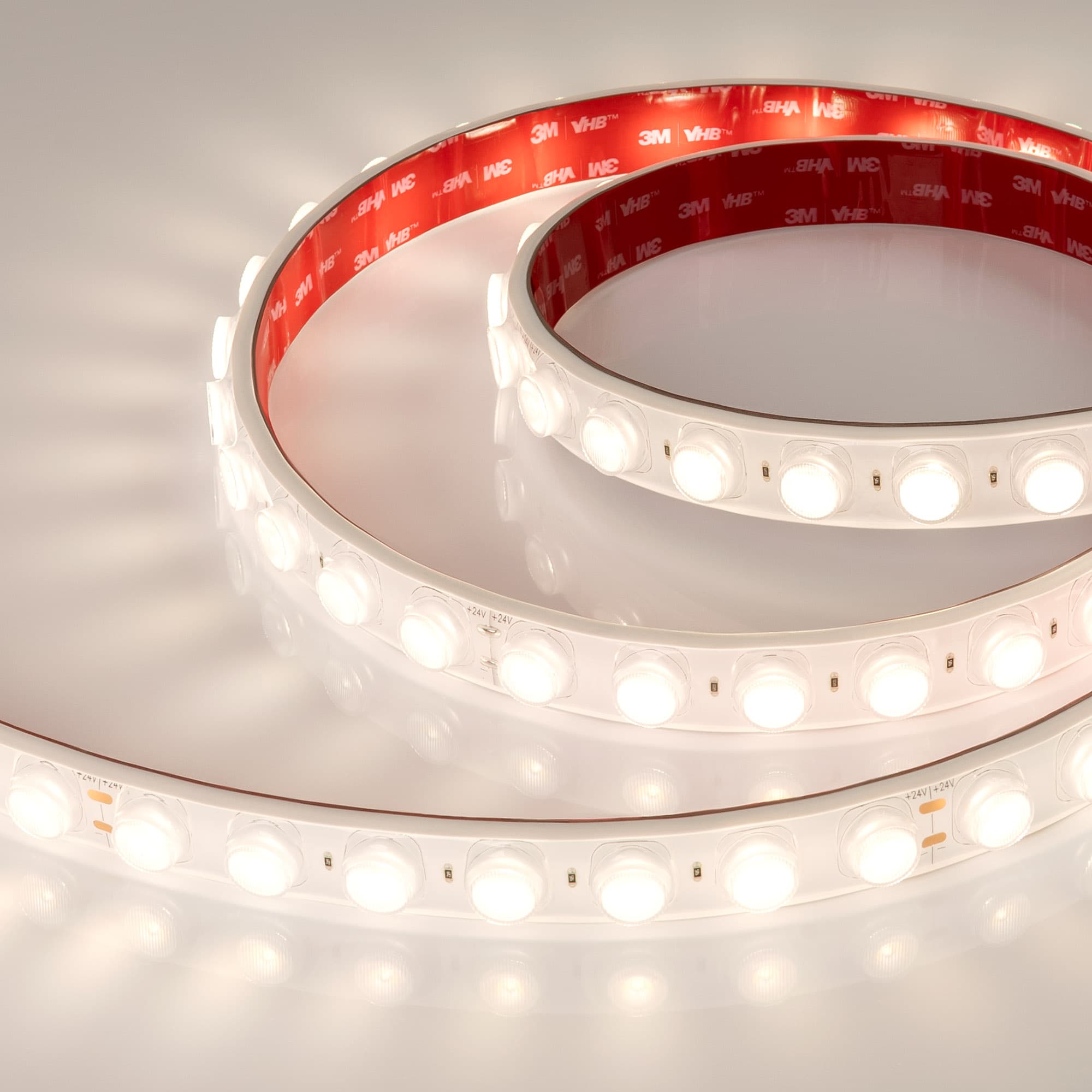Светодиодная лента герметичная FLT-PS-A42-23mm 24V Warm3000 (21 W/m, IP67, 30deg, 5m) (Arlight, -) 040918 — фото 2