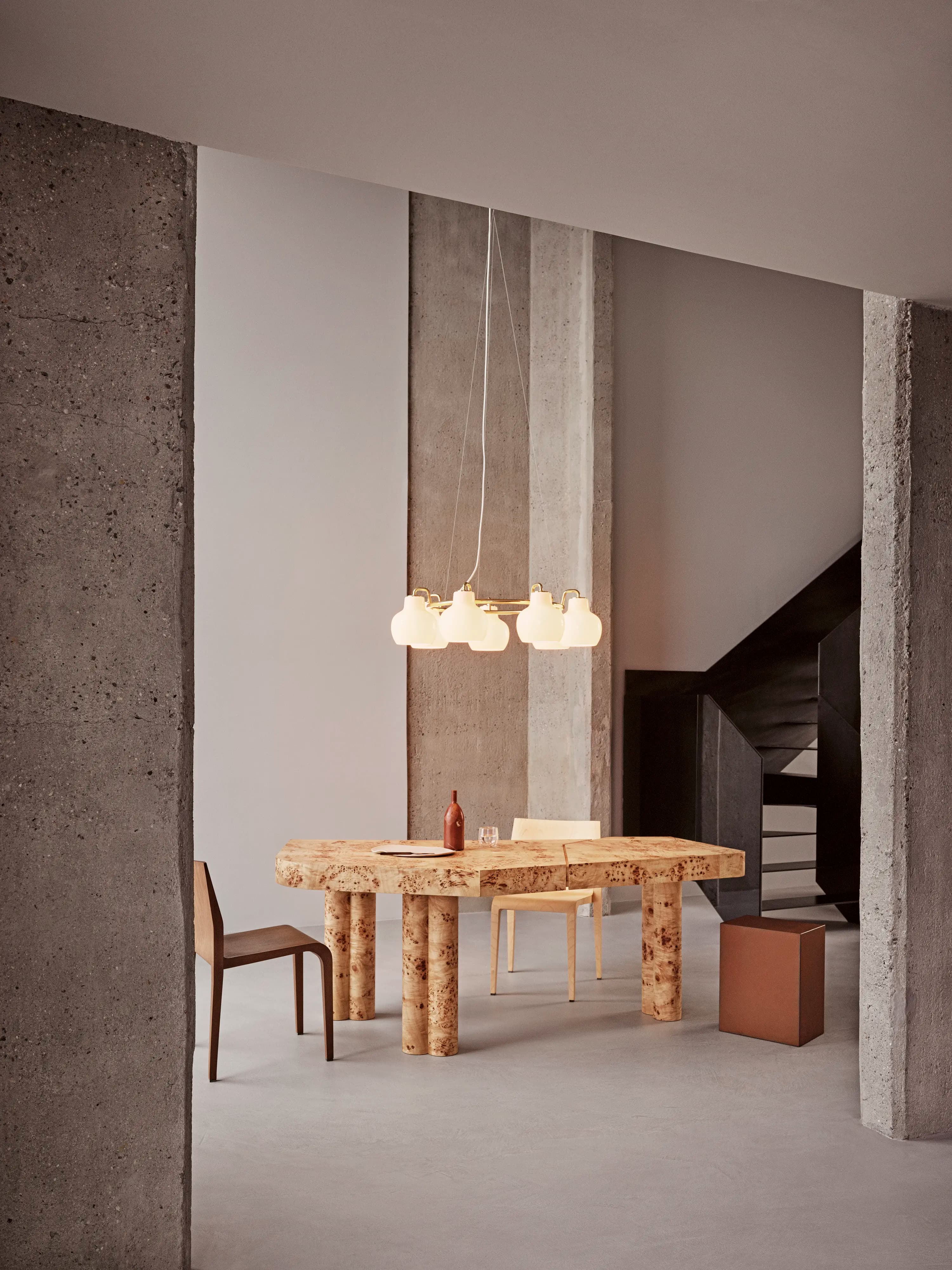 Louis Poulsen VL Ring Crown 3-5-7 Pendant Brass/opal glass 7 — фото 5