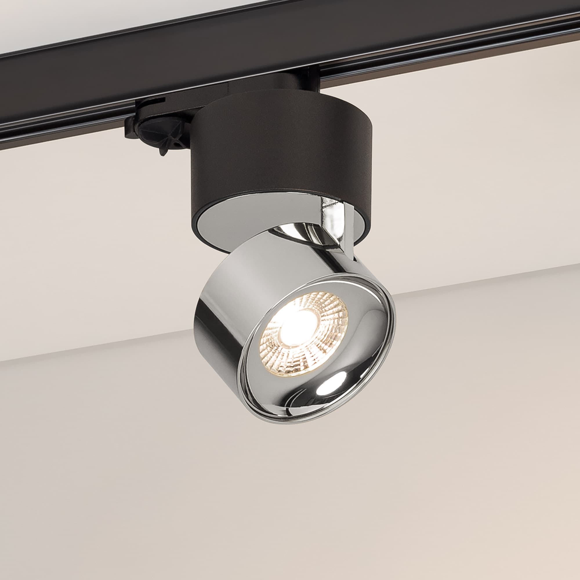 Светильник SP-PLURIO-TRACK-4TR-R77-9W Day4000 (BK-CHR, 36 deg, 230V) (Arlight, IP20 Металл, 3 года) 038111