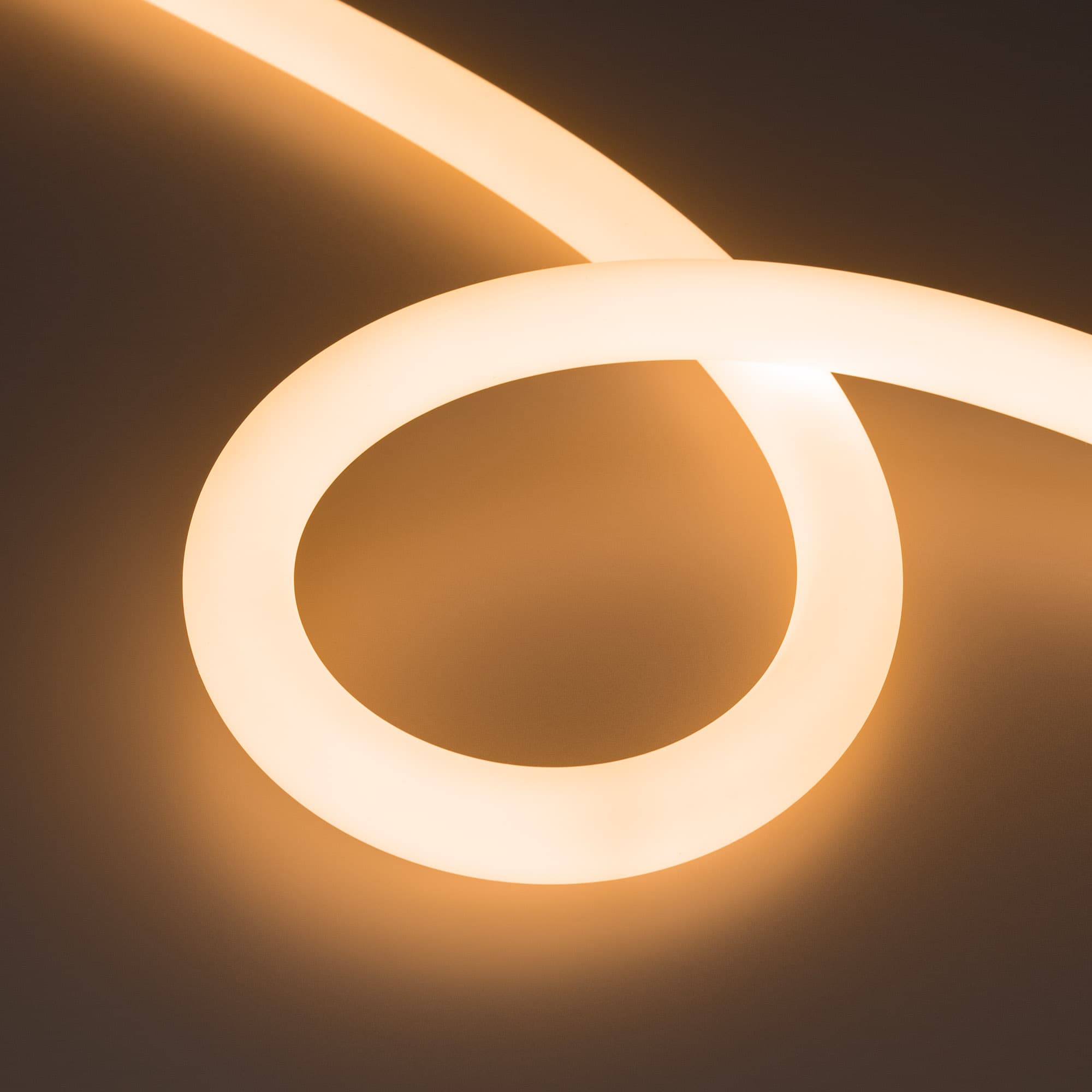 Светодиодная лента герметичная MOONLIGHT-SIDE-FP-X1088-D25mm 24V Warm2300 (20 W/m, IP65, 5m, wire x1) (Arlight, Вывод боковой, 3 года) 038870