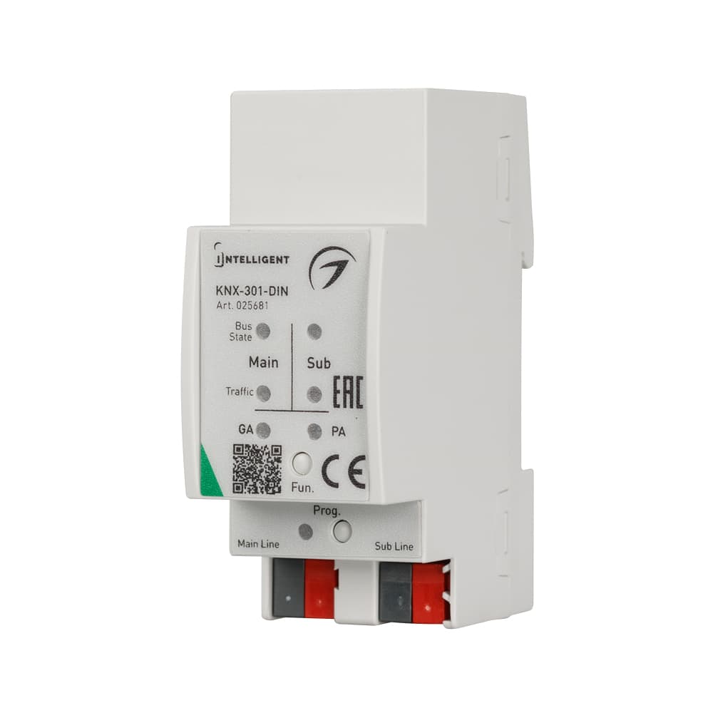 INTELLIGENT ARLIGHT Шинный соединитель KNX-301-DIN (BUS) (Arlight, IP20 Пластик, 2 года) 025681 Arlight — фото 1