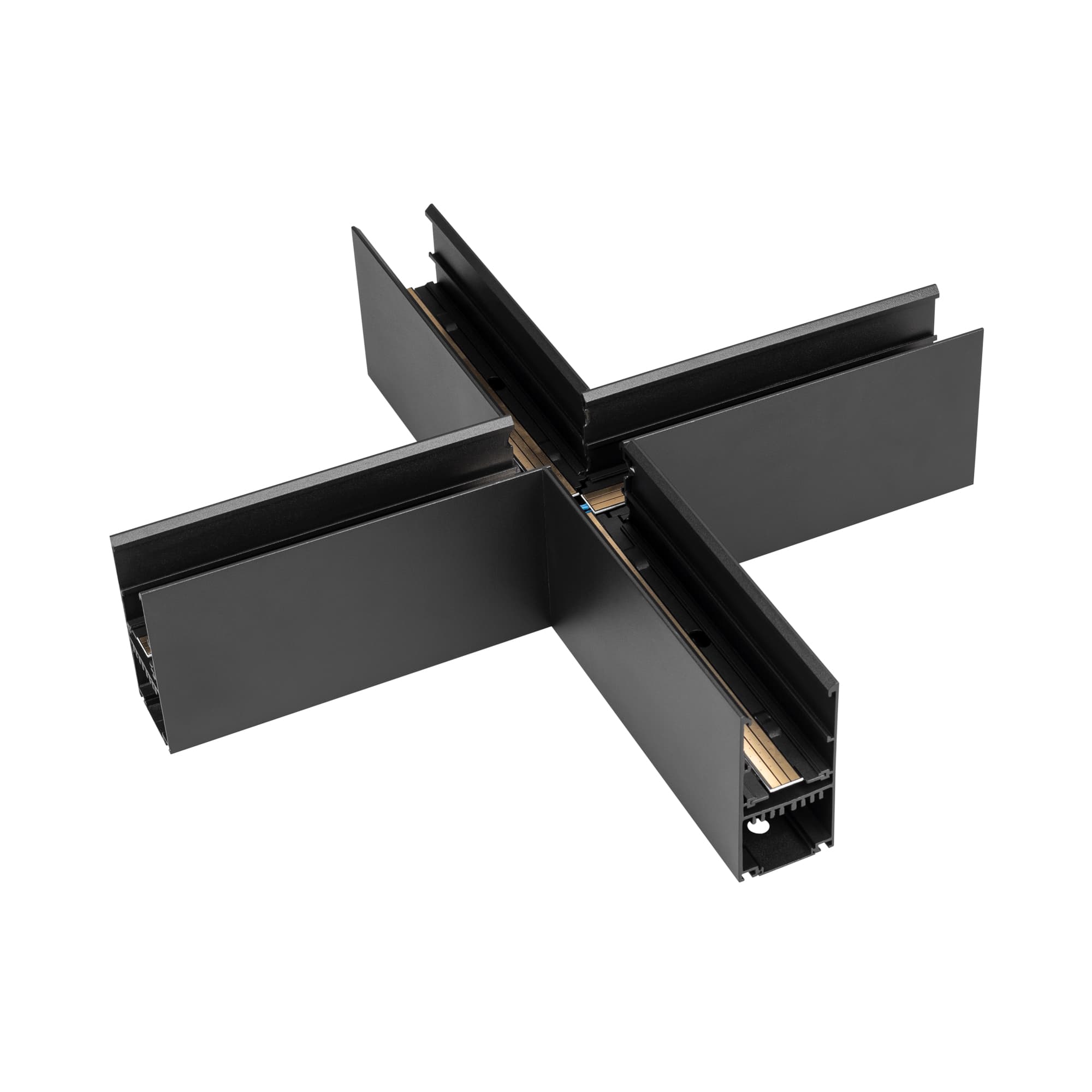 Коннектор крестовой MAG-CON-4592-X90 (BK) (Arlight, IP20 Металл, 3 года) 026915