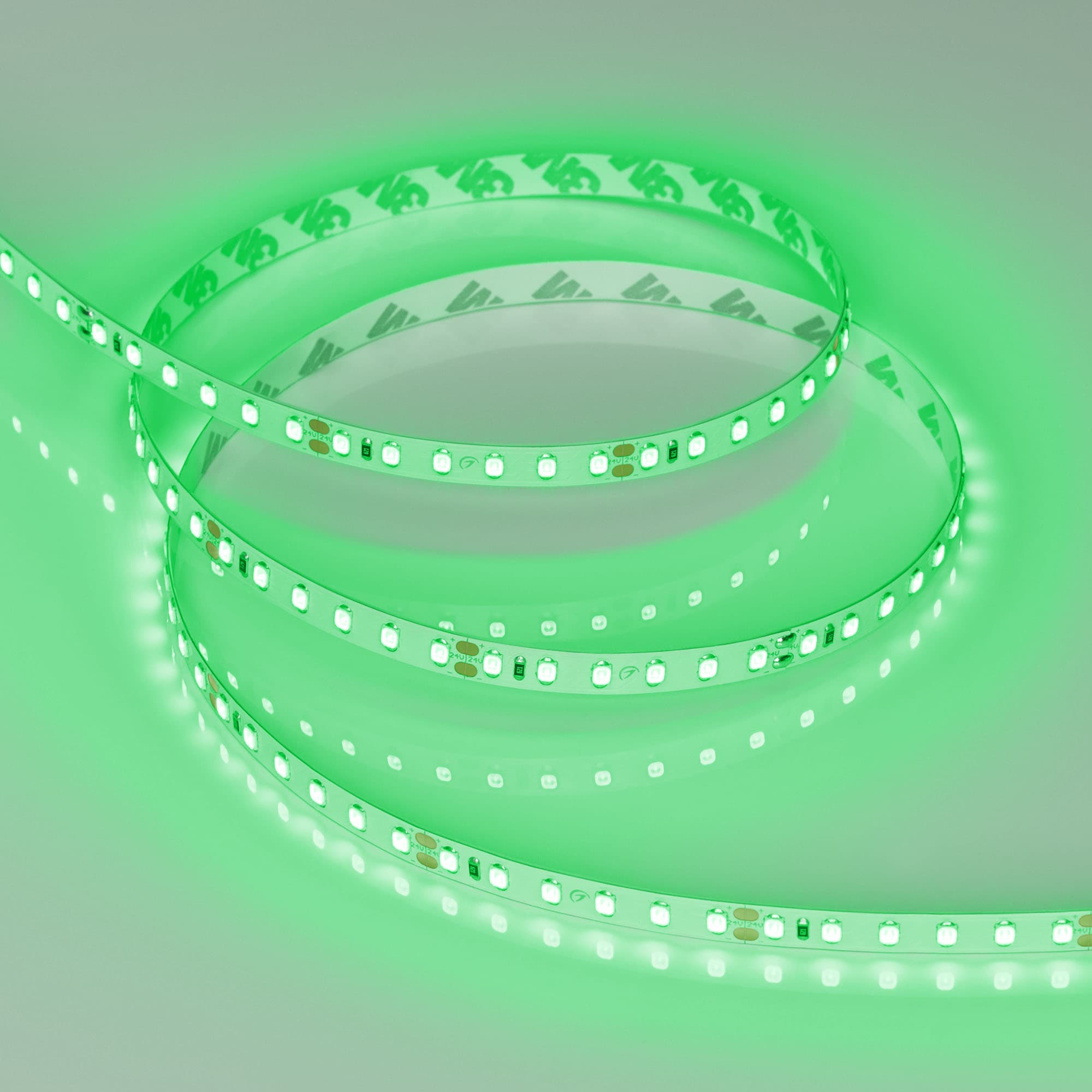 Светодиодная лента RT-A120-8mm 24V Green(9.6 W/m, IP20, 2835, 5m) (Arlight, Открытый) 008782(2) — фото 3