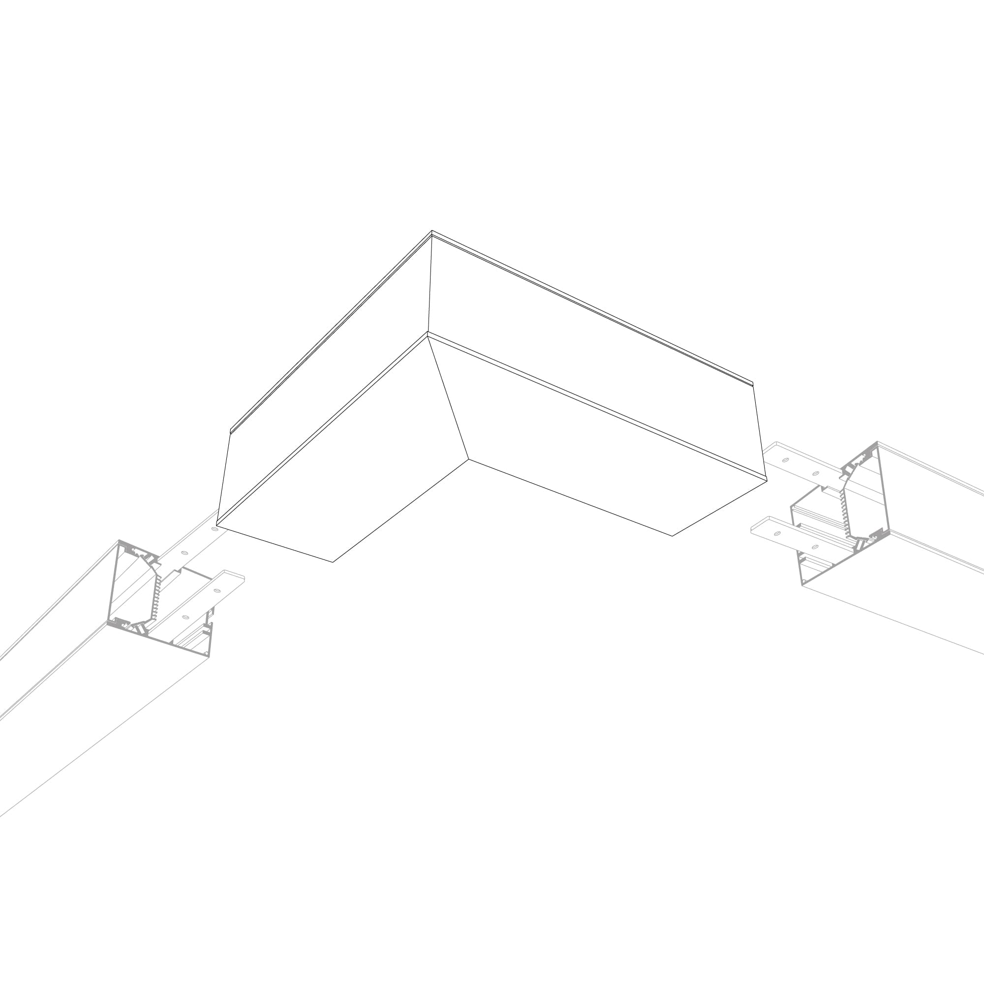 Угол SL-LINE-6070 внешний (Arlight, Металл) 030140 — фото 4