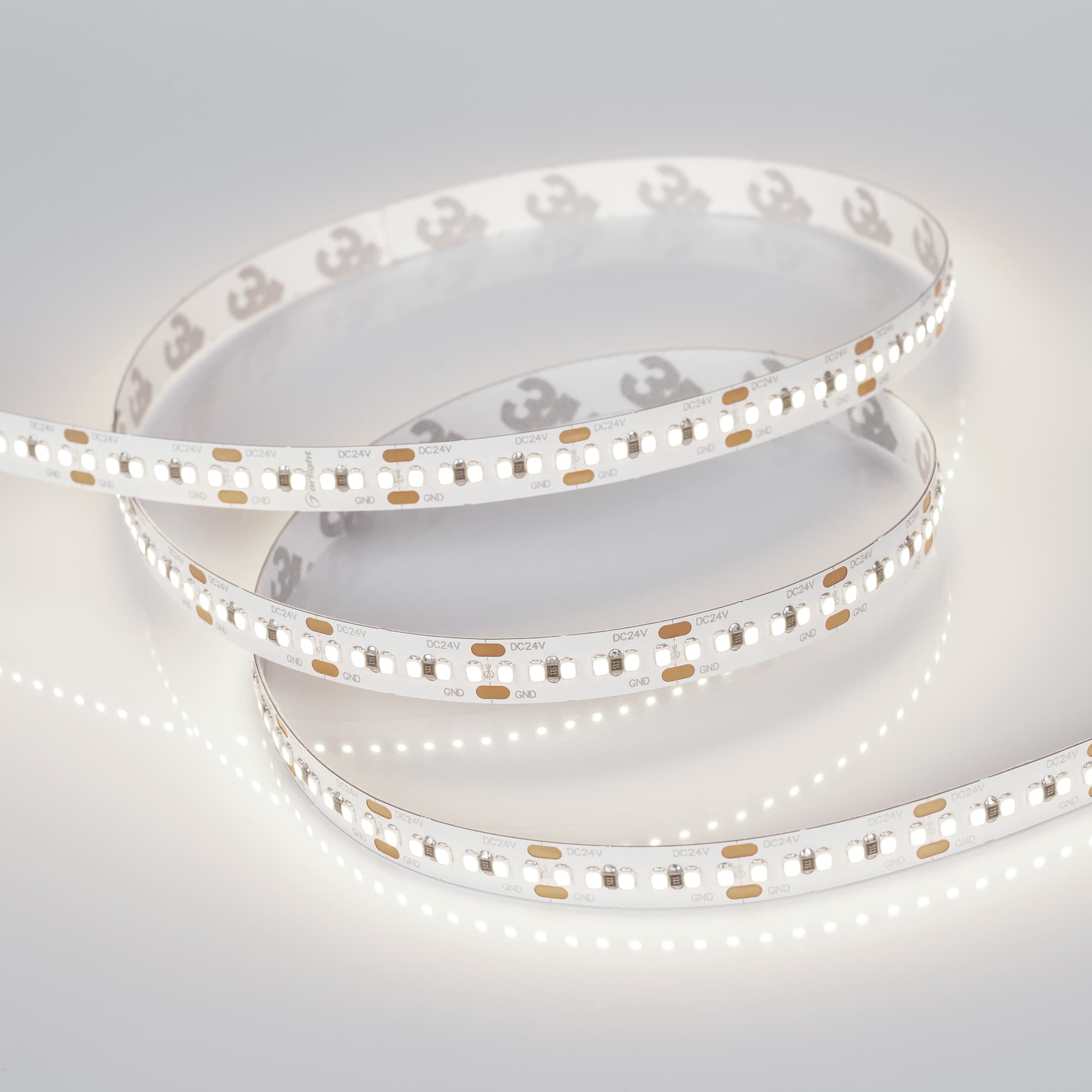 Светодиодная лента MICROLED-M300-8mm 24V Day4000 (8 W/m, IP20, 2216, 5m) (Arlight, Открытый) 023558(2) — фото 3