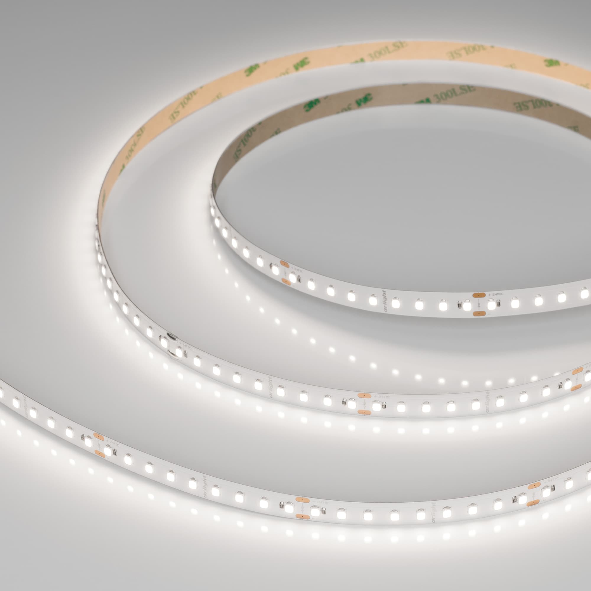 Светодиодная лента UL-A126-10mm 24V Day5000 (8 W/m, IP20, 5m) (Arlight, высок.эфф.165 лм/Вт) 044493 — фото 1