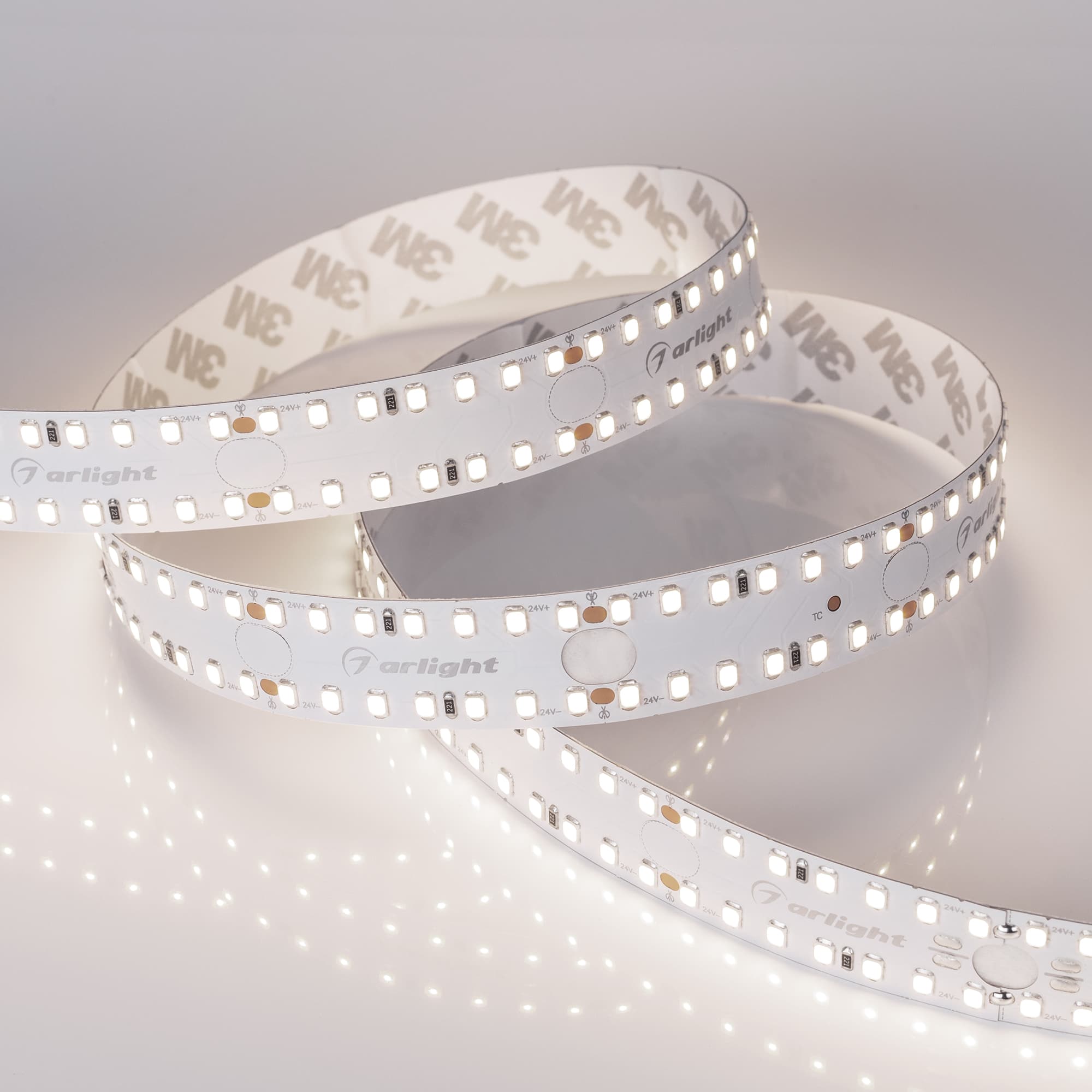 Светодиодная лента S2-2500 24V Day 4000K 20mm (2835, 280 LED/m, LUX) (Arlight, 20 Вт/м, IP20) 021198(1) — фото 3