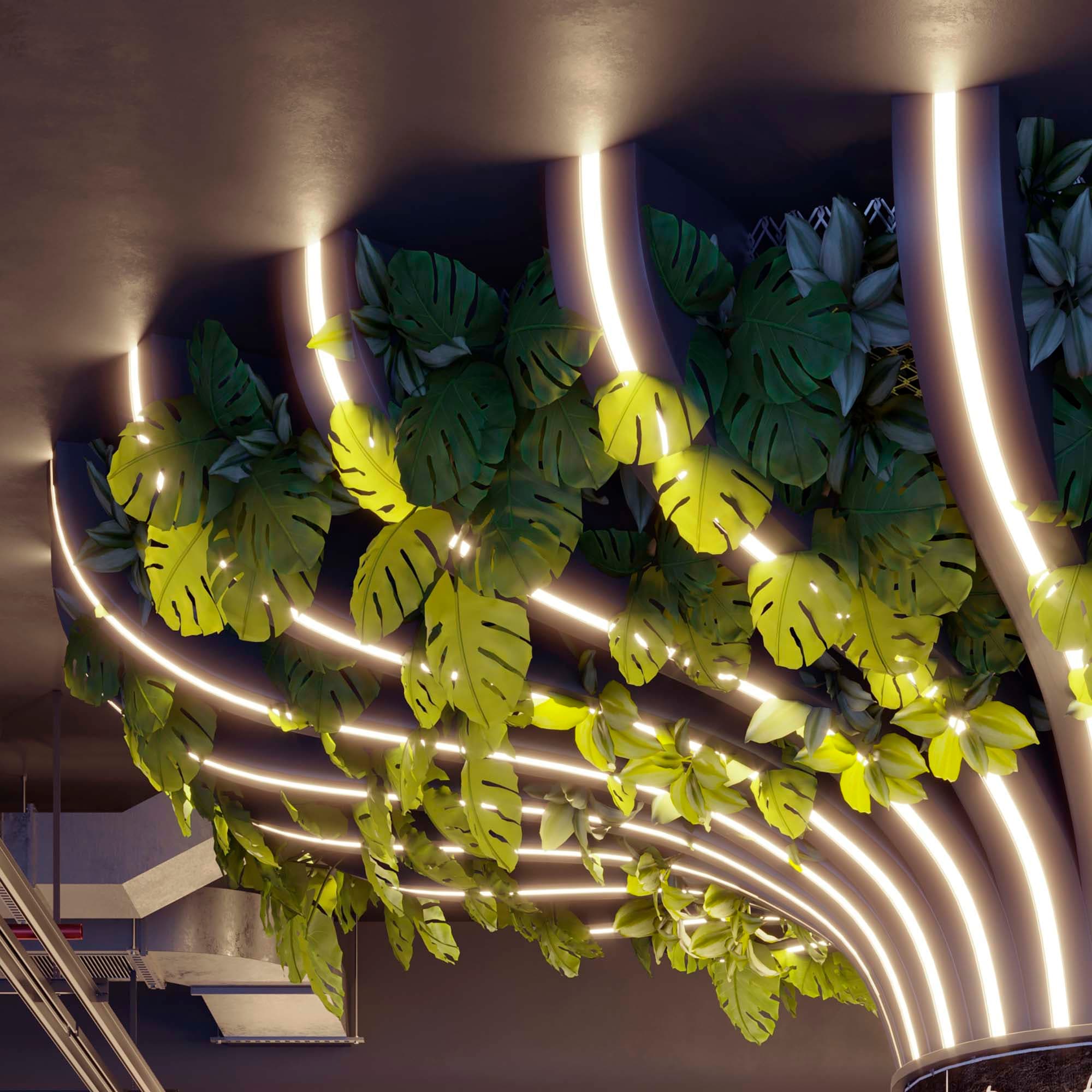 Профиль FANTOM-BENT-W49-TOP-2000 ANOD (Arlight, Алюминий) 046429 — фото 4