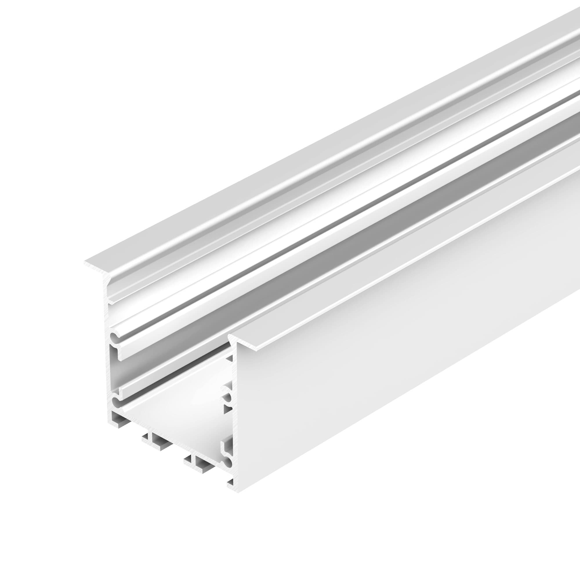 Профиль LINIA49-F-M-2500 WHITE (Arlight, Алюминий) 059365 — фото 2