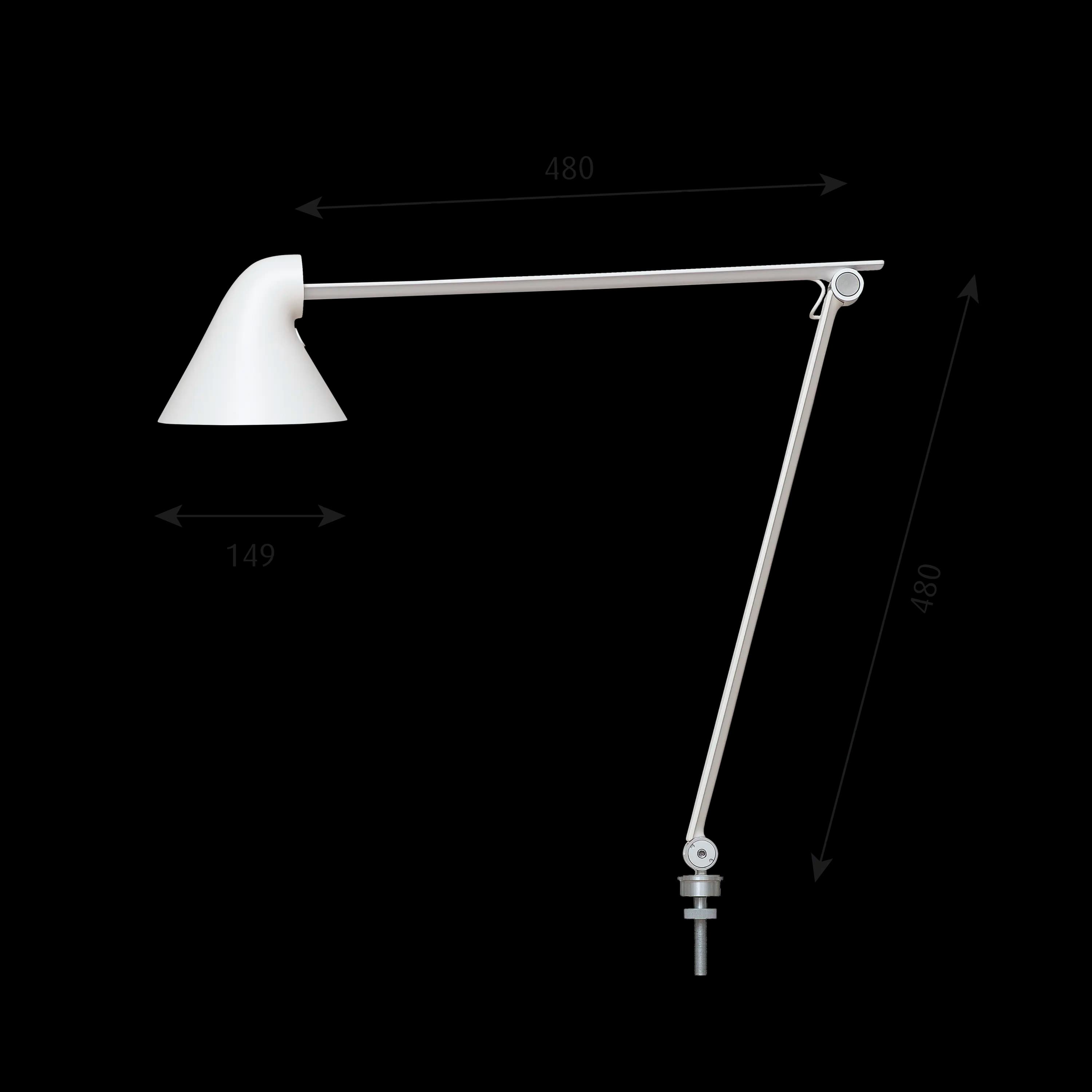 Louis Poulsen NJP Table Lamp White — фото 9