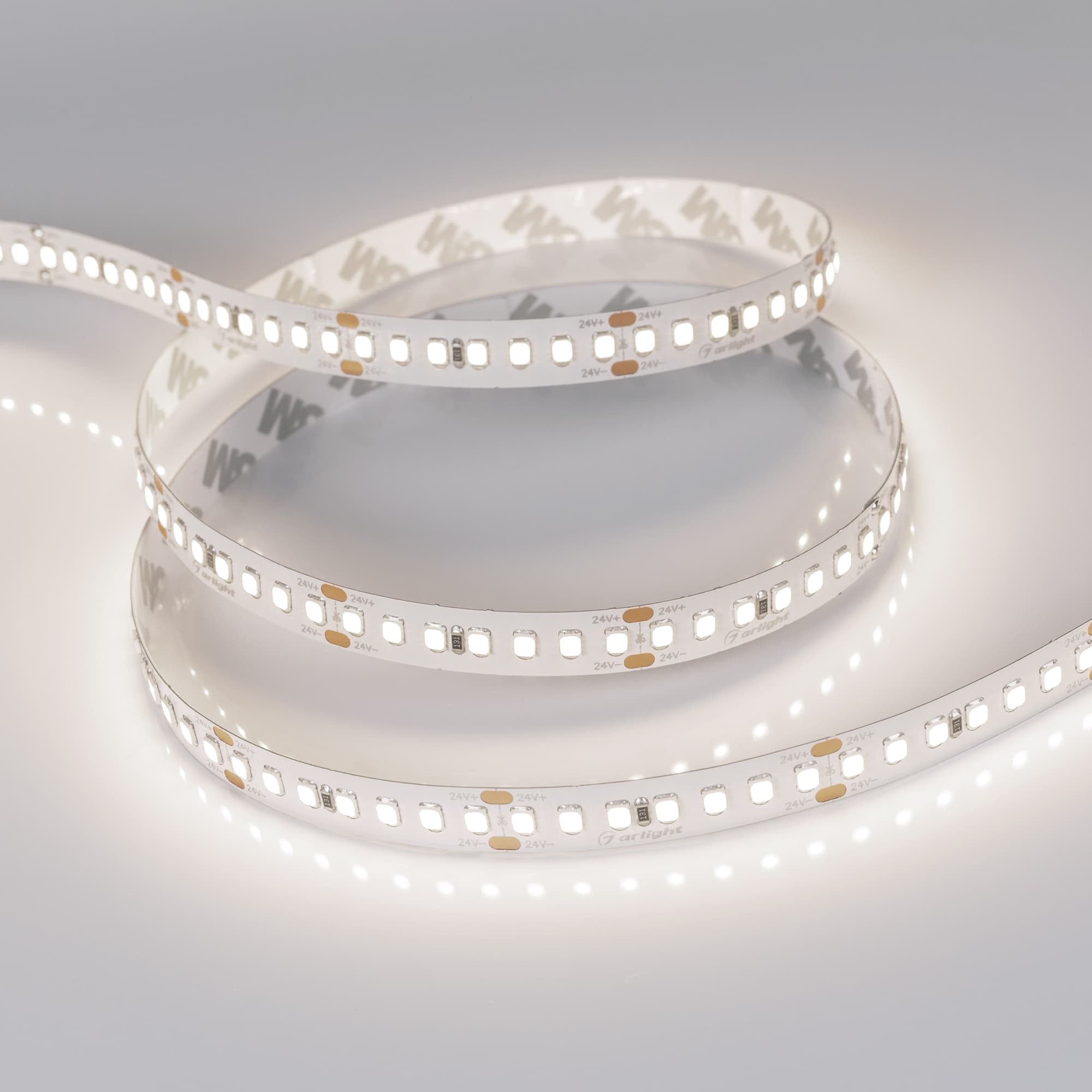 Светодиодная лента RT 2-5000 24V Day4000 3x (2835, 840 LED, LUX) (Arlight, 17 Вт/м, IP20) 019094(B) — фото 3