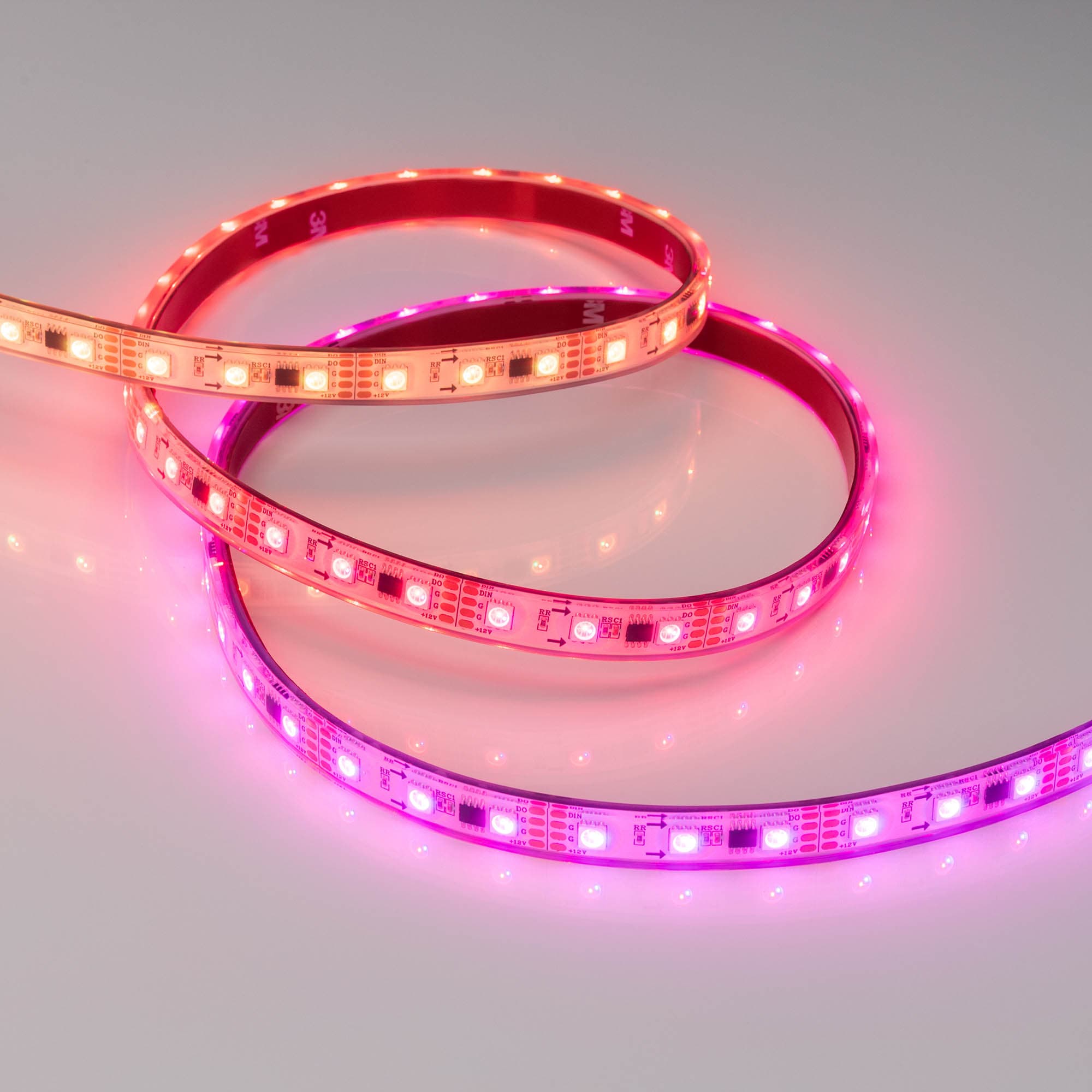Светодиодная лента SPI-5000PGS-5060-60 12V Cx3 RGB-Auto (12mm, 13.2W/m, IP67) (Arlight, Закрытый, IP67) 029445 Arlight — фото 5
