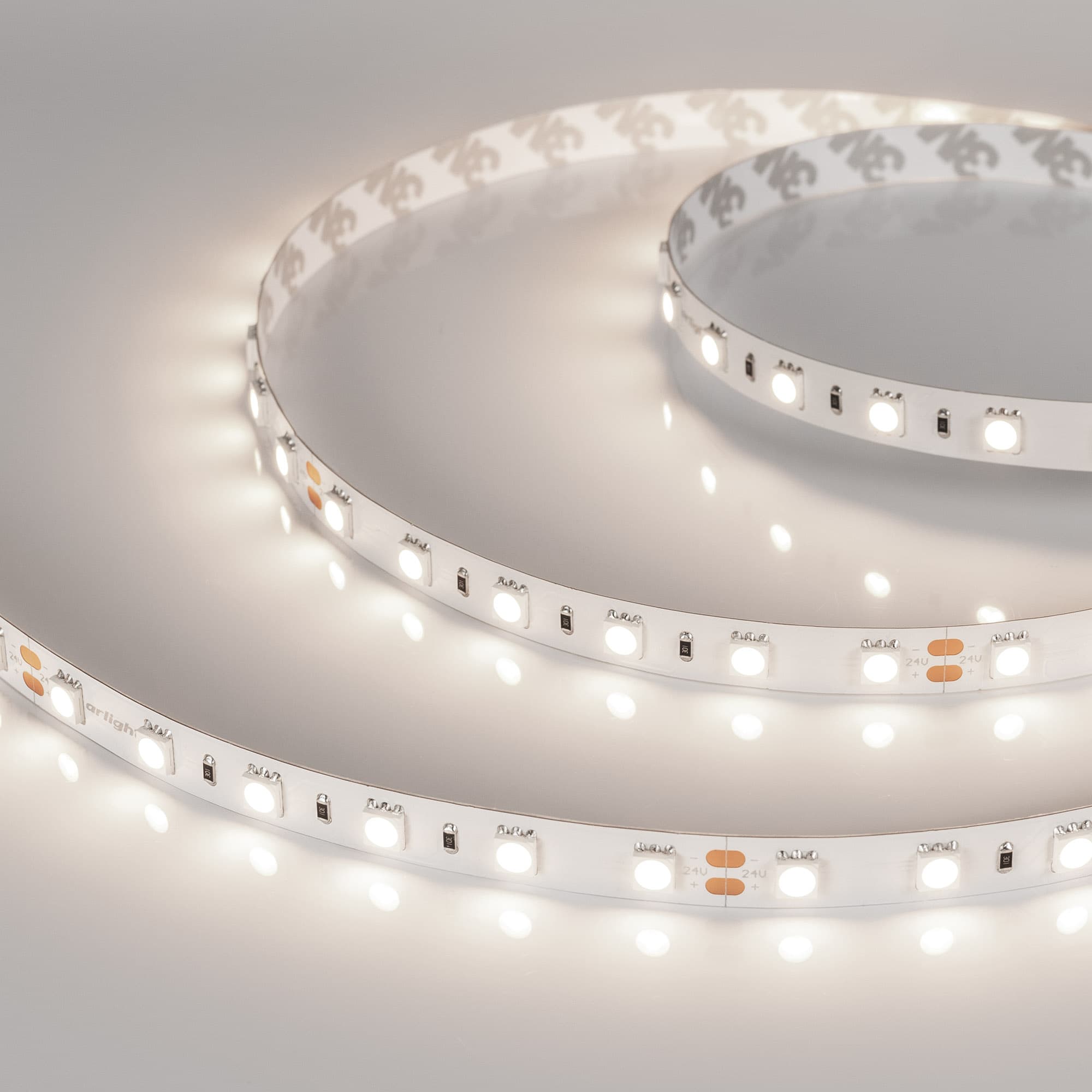Светодиодная лента RT-B60-10mm 24V Day4000 (14.4 W/m, IP20, 5060, 5m) (Arlight, Открытый) 011571(2) — фото 3