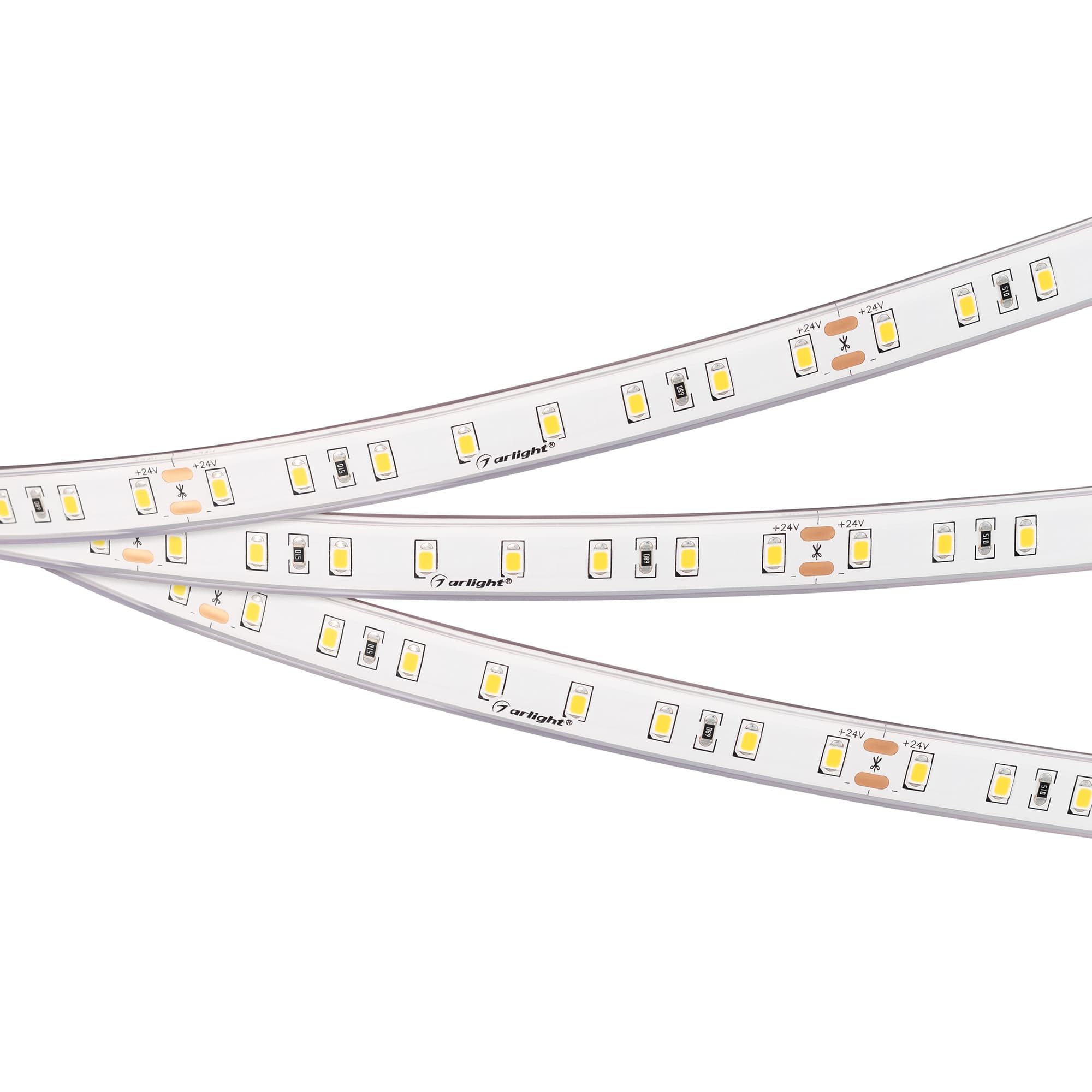 Светодиодная лента герметичная RTW-PS-A80-12mm 24V Warm3000 (4.8 W/m, IP67, TWP100, 5m) (Arlight, -) 045163 — фото 2