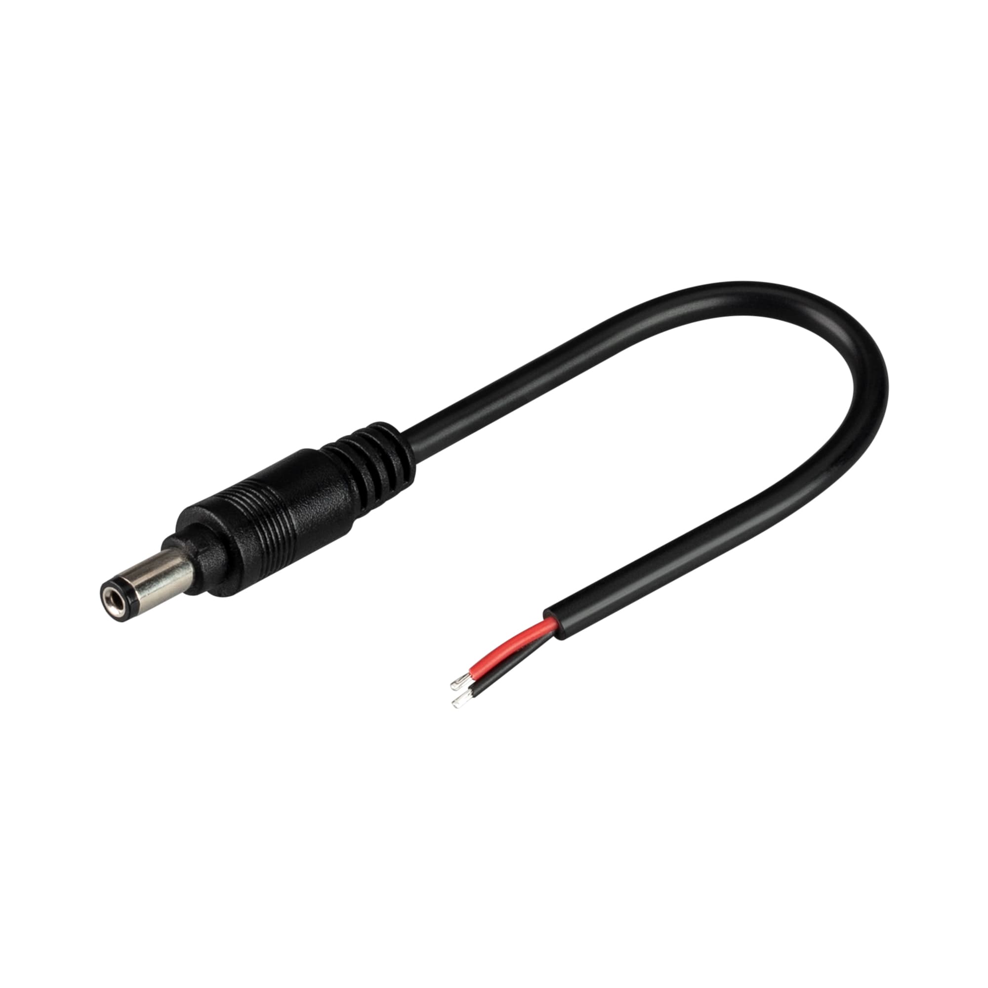 Коннектор выводной DC-MONO-2PIN-L150-M (JACK 5.5, LOCK) (Arlight, -) 032853 — фото 1