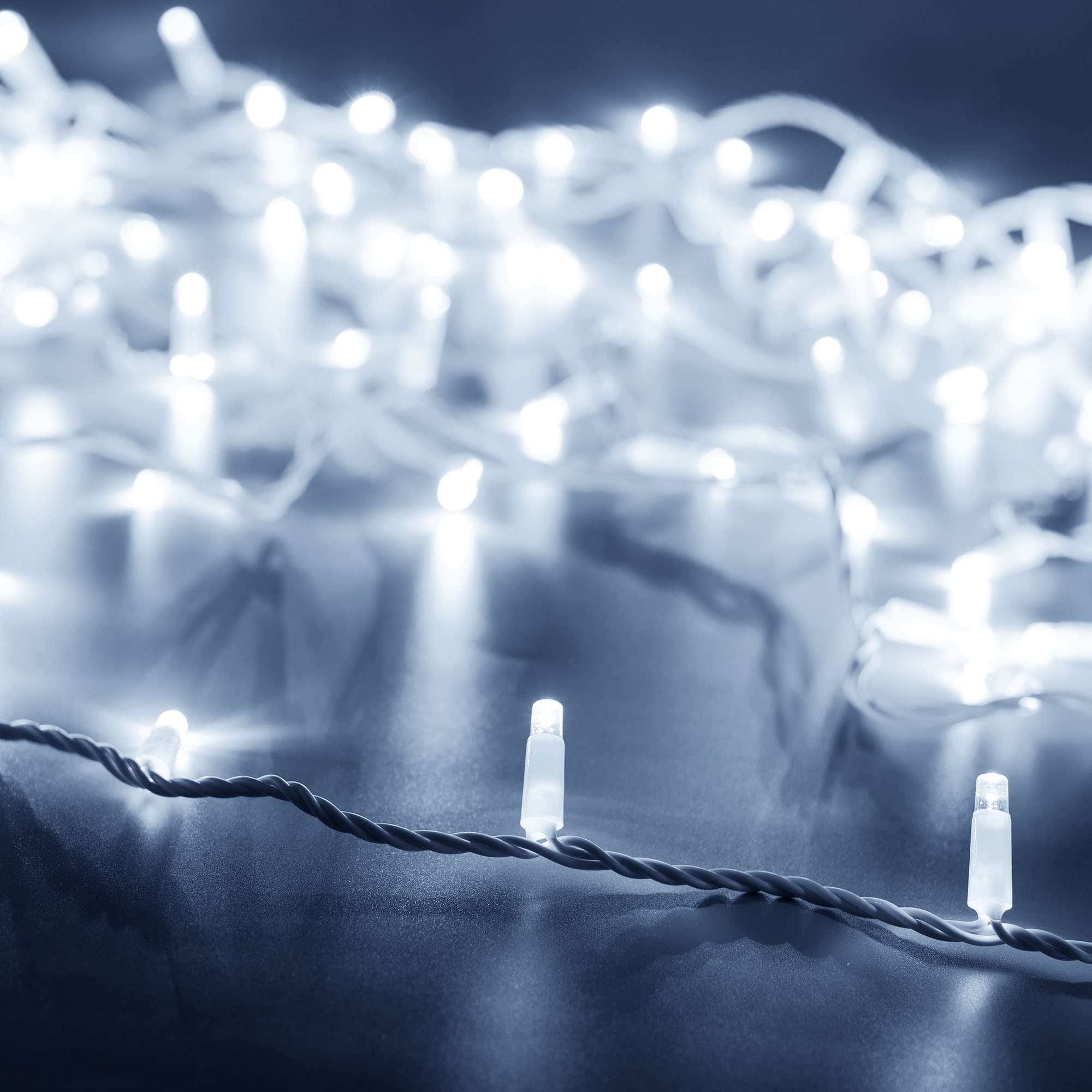 Arlight Светодиодная гирлянда ARD-STRING-PRO-10000-WHITE-100LED-FLASH WHITE (230V, 7W) (Ardecoled, IP65) 025842