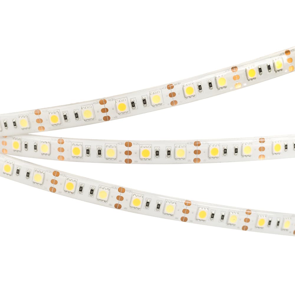 Светодиодная лента герметичная RTW-SE-B60-12mm 12V White-MIX (14.4 W/m, IP65, 5060, 5m) (Arlight, Изменяемая ЦТ) 020559(2) — фото 1
