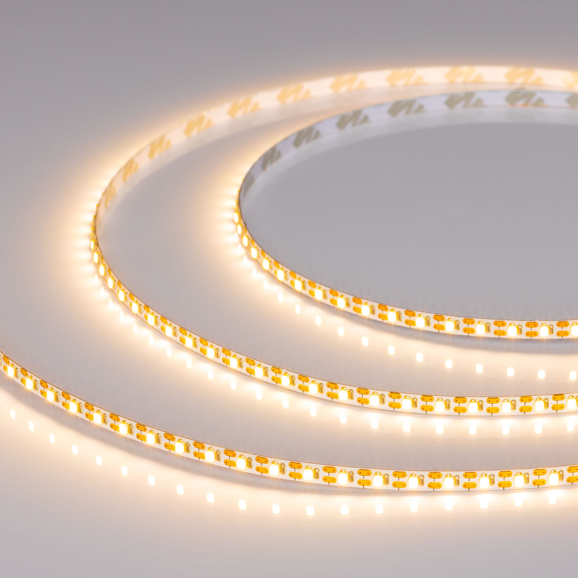 Светодиодная лента FC-M160-4mm 24V Warm2700-CX1 (10 W/m, IP20, 5m) (Arlight, резка 1 светодиод) 057860 — фото 1