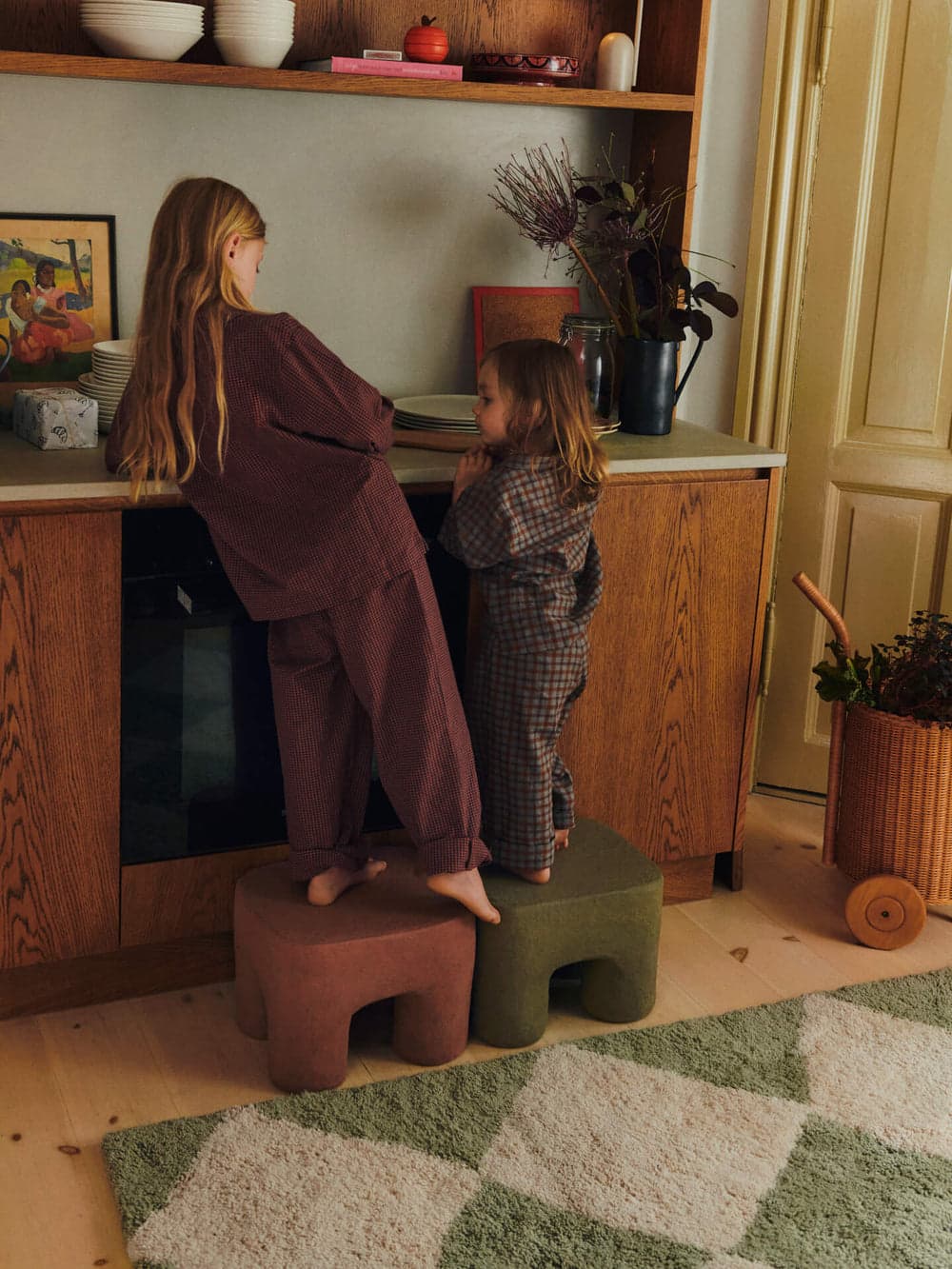 Ferm Living Podo Stool - Khaki ferm LIVING — фото 5