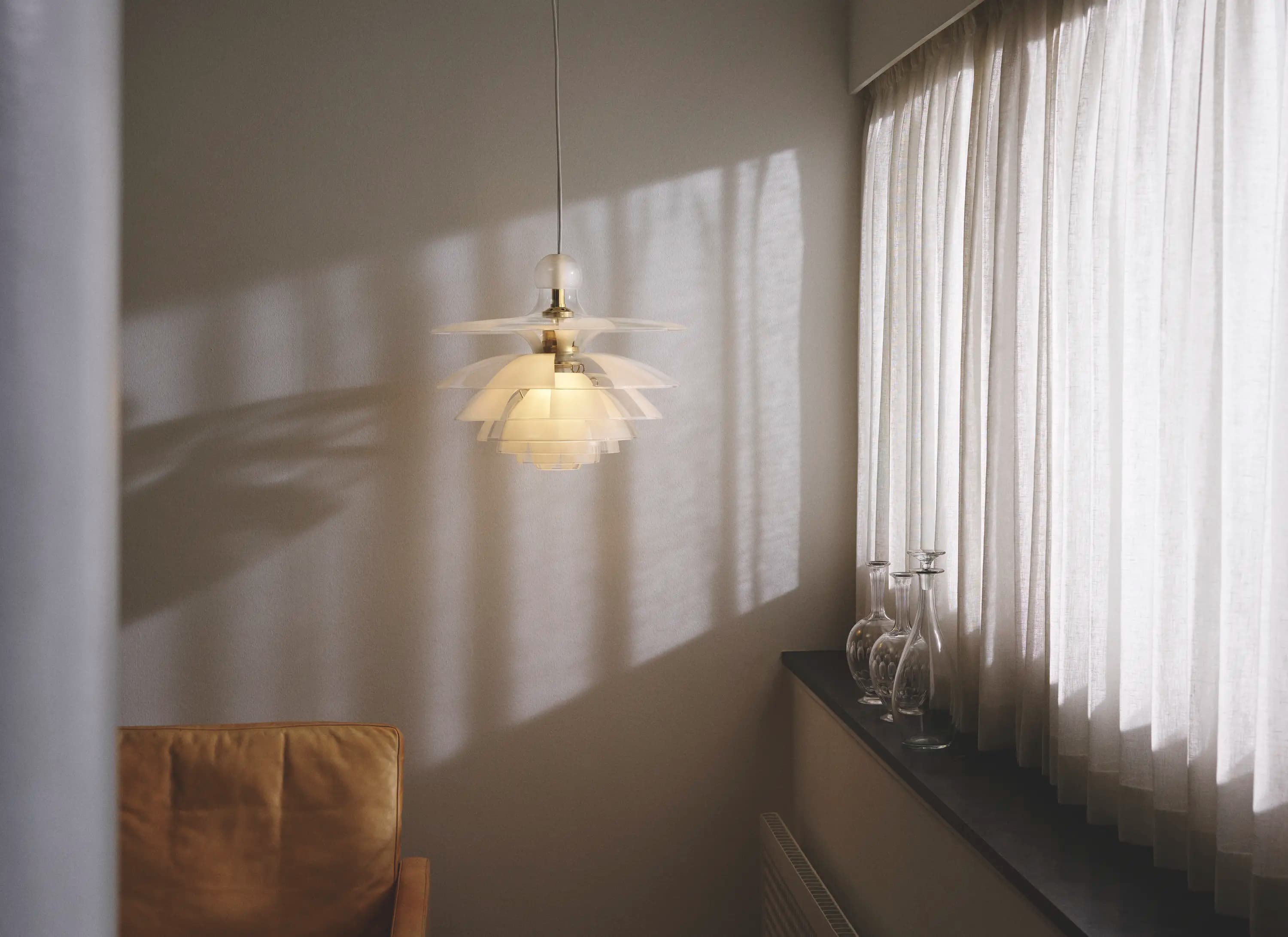 Louis Poulsen PH Septima Clear and matt glass/brass — фото 5