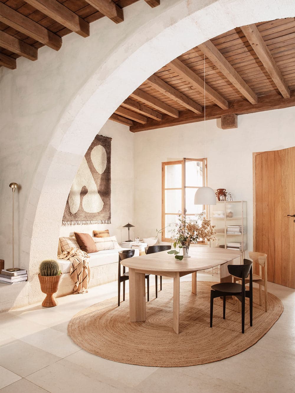 Ferm Living Eternal Oval Jute Rug - Natural ferm LIVING — фото 4