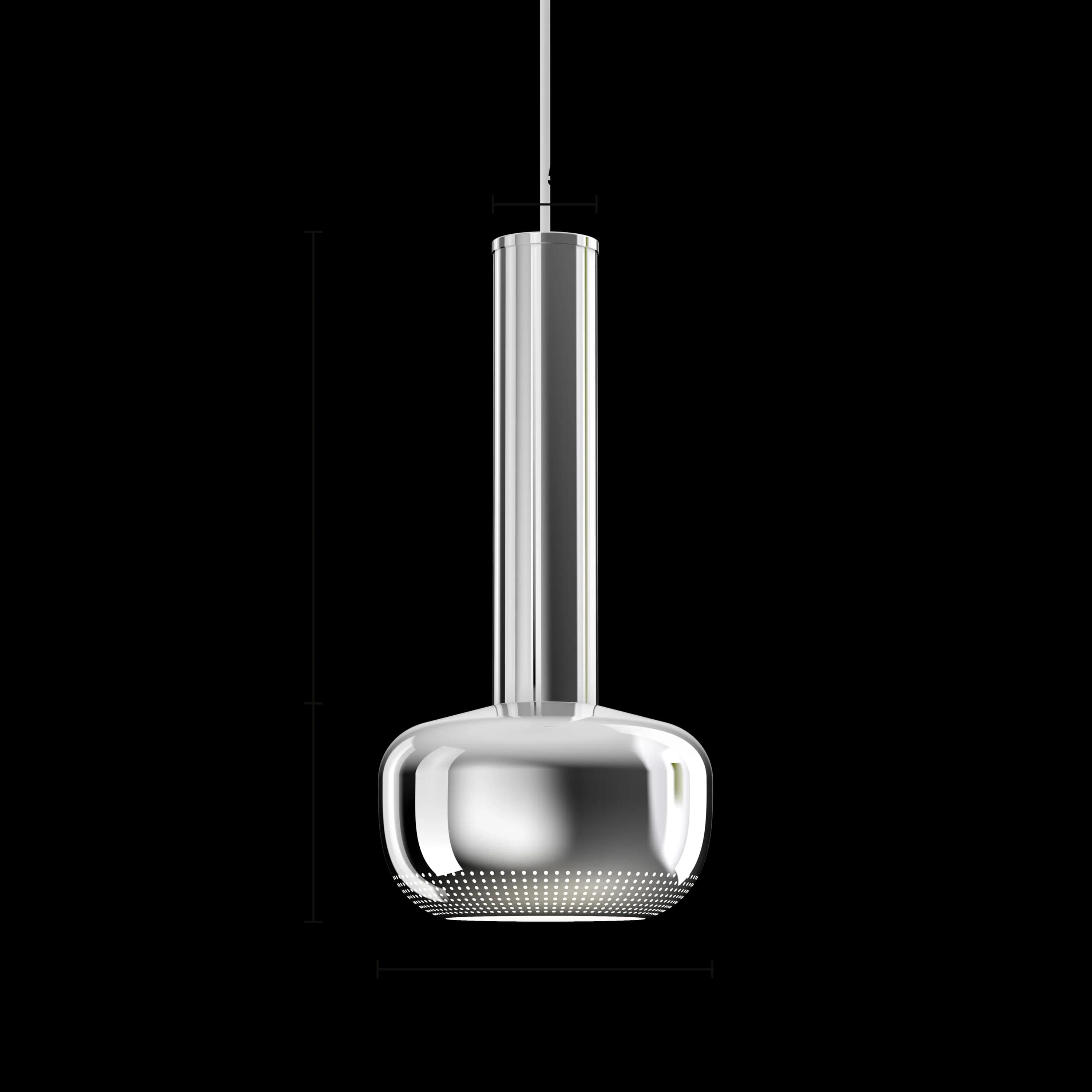 Louis Poulsen VL 56 Pendant High lustre chrome plated — фото 7