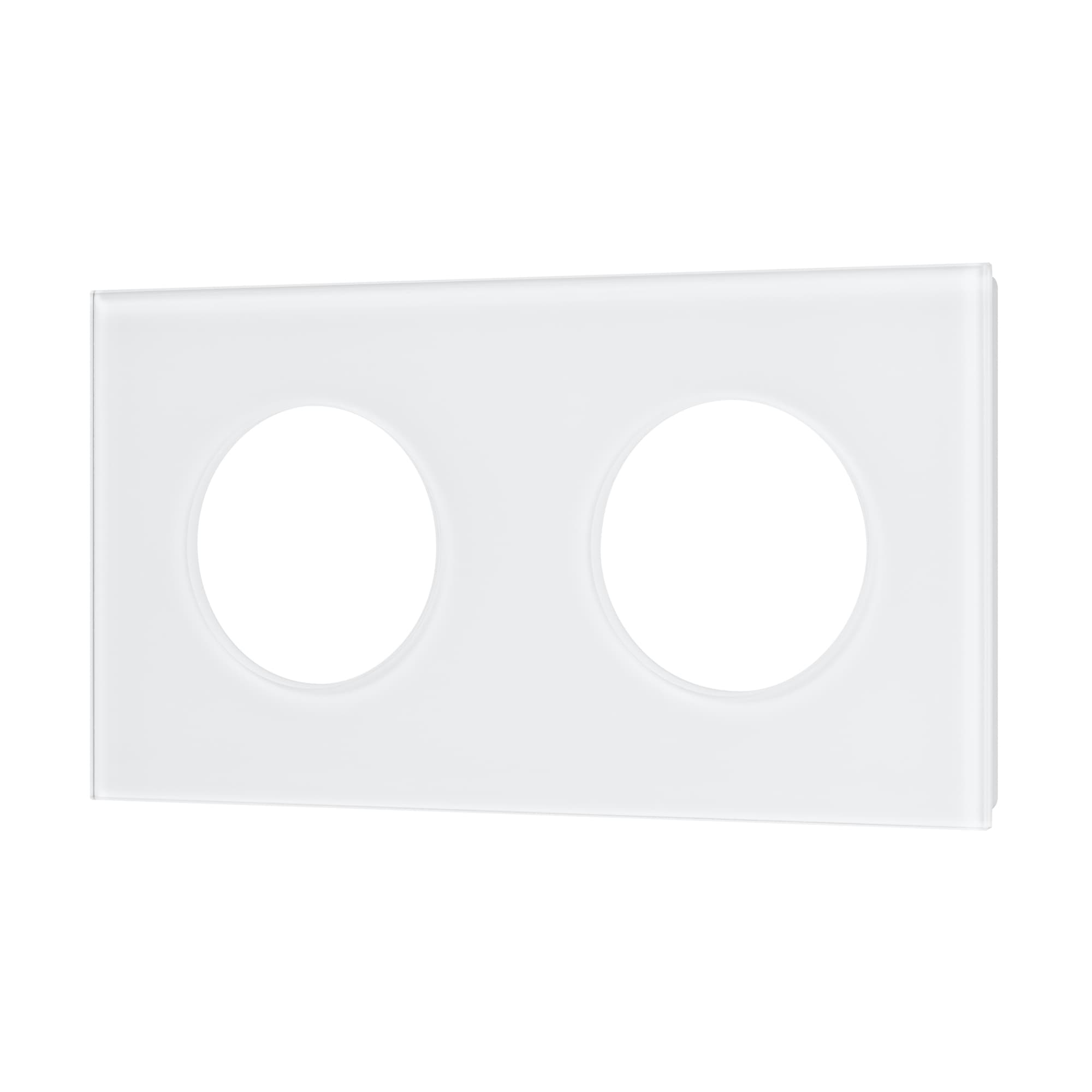 Рамка стеклянная FRM-GLARE-GC-2-WH (Arlight, -) 043835