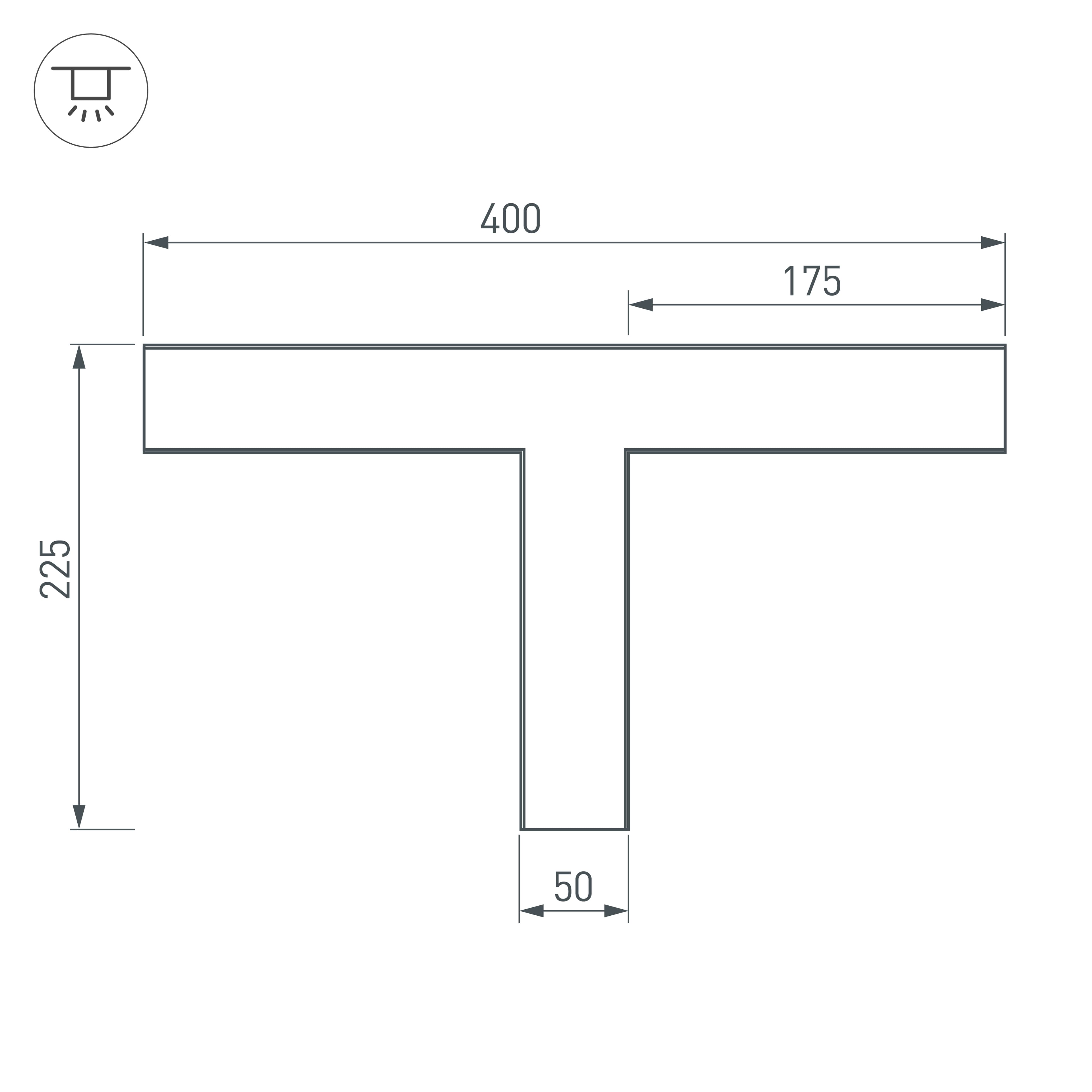 Тройник SL-LINE-5035 (Arlight, Металл) 030117 — фото 3