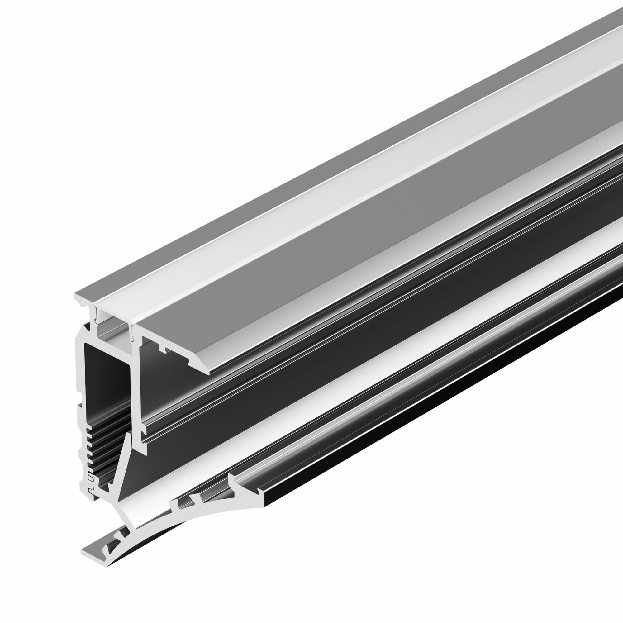 Профиль SHELF-600-2000 ANOD (Arlight, Алюминий) 060498 — фото 2