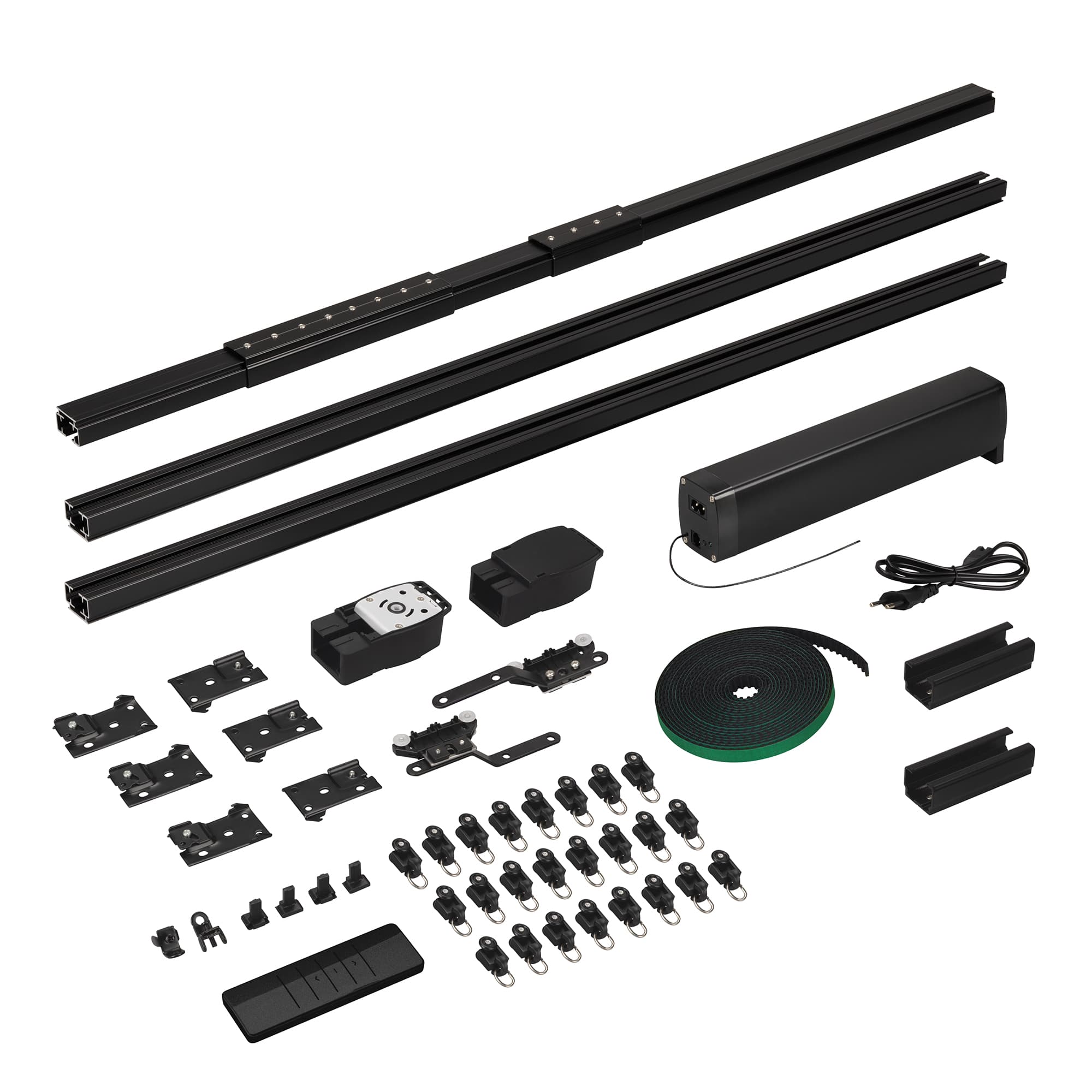 Карниз для штор с электроприводом CNK-M1-TY-RF-3M-BK (Arlight, IP20 Металл, 5 лет) 061461