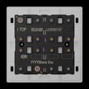 Jung KNX кнопочный модуль Универсальный, F40, Secure, серия LS, 2 группы, LS42921ST LS42921ST