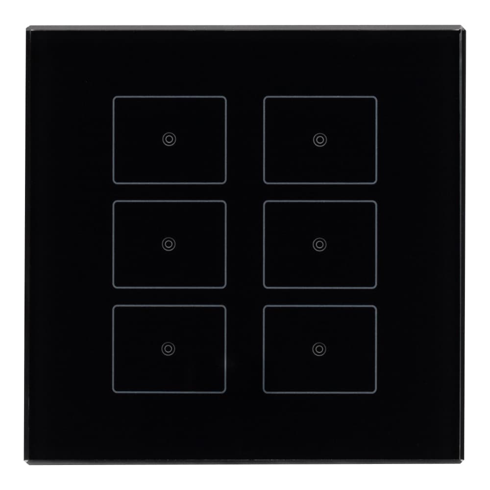 Панель Sens SR-KN0611-IN Black (KNX, DIM) (Arlight, -) 023038 — фото 3