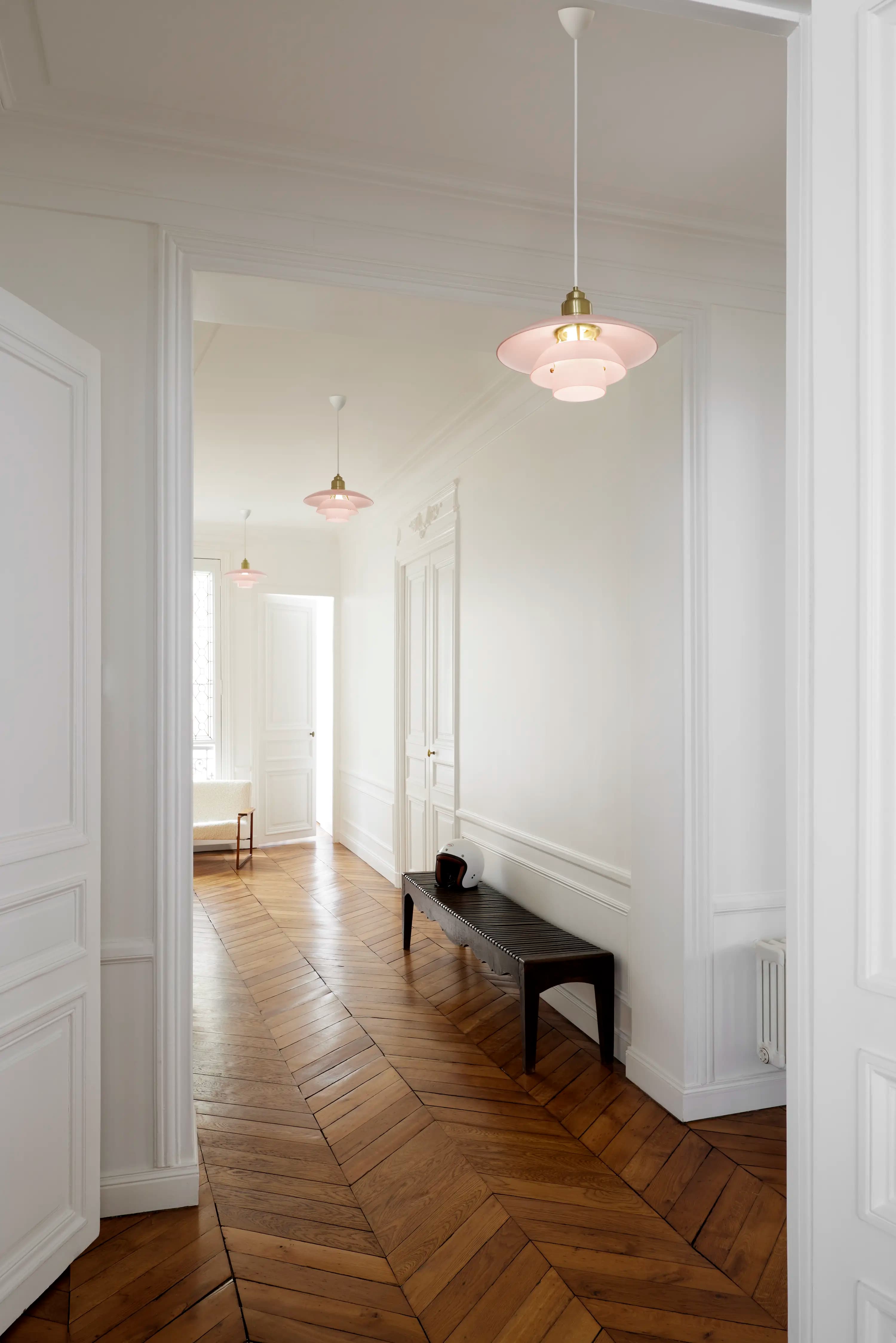 Louis Poulsen PH 3½-3 Pale Rose Brass Pendant Pale rose — фото 7