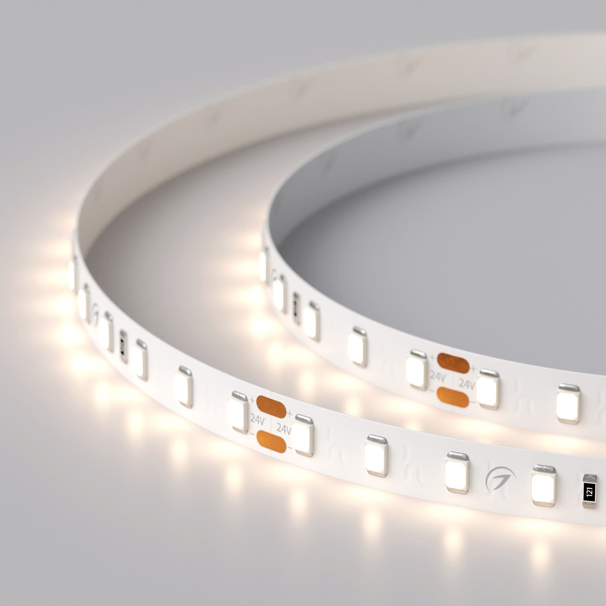 Светодиодная лента RT 2-5000 24V Day4000 1.6x (2835, 490 LED, PRO) (Arlight, 10 Вт/м, IP20) 019914(B) — фото 4