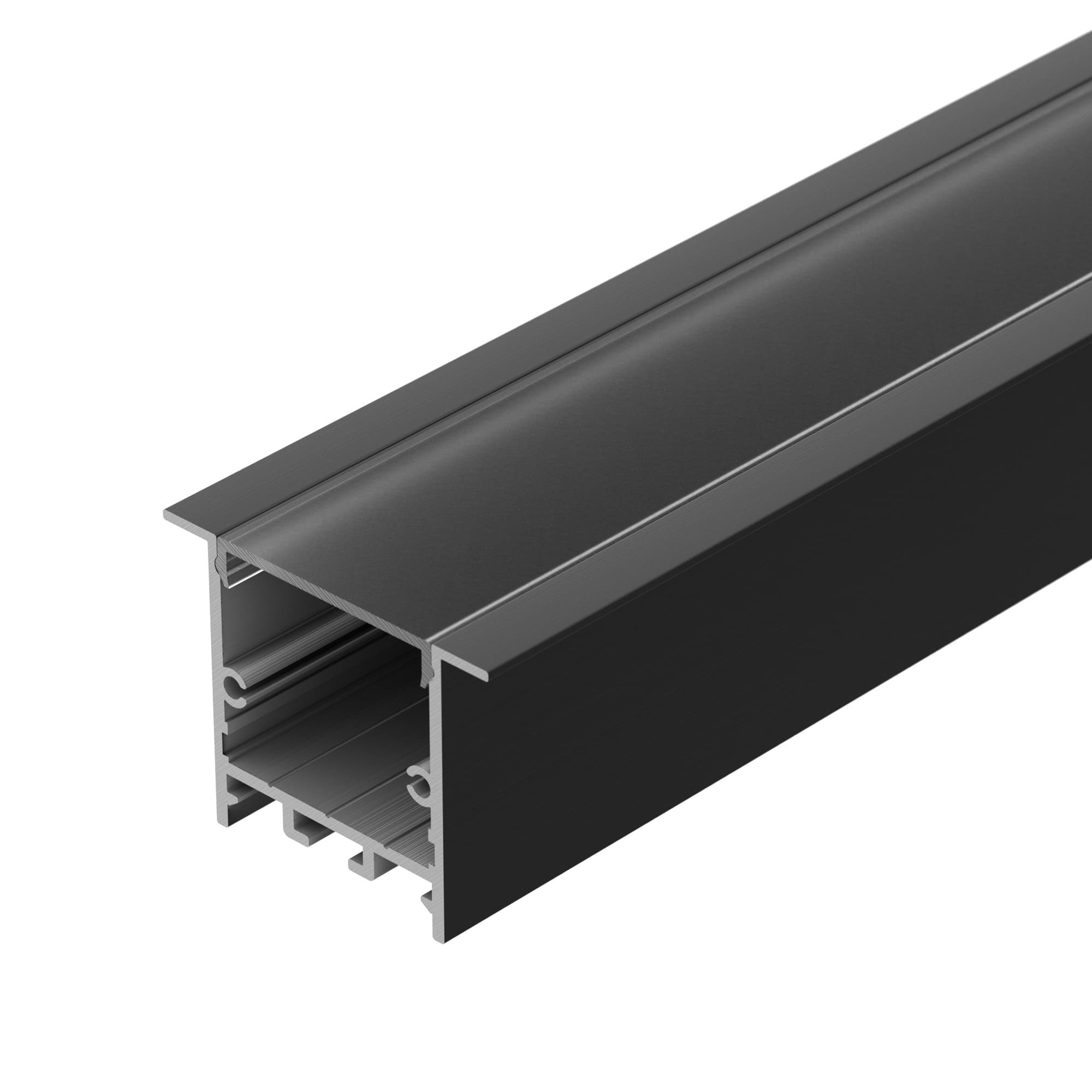Профиль SL-LINIA49-F-2000 ANOD BLACK (Arlight, Алюминий) 030507 Arlight — фото 2