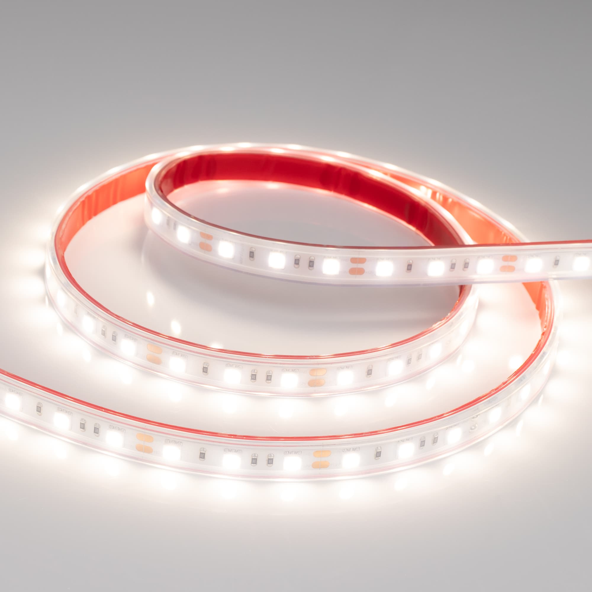 Светодиодная лента RTW 2-5000P 12V Day4000 2x (5060, 300 LED, LUX) (Arlight, 14.4 Вт/м, IP66) 018704 — фото 3