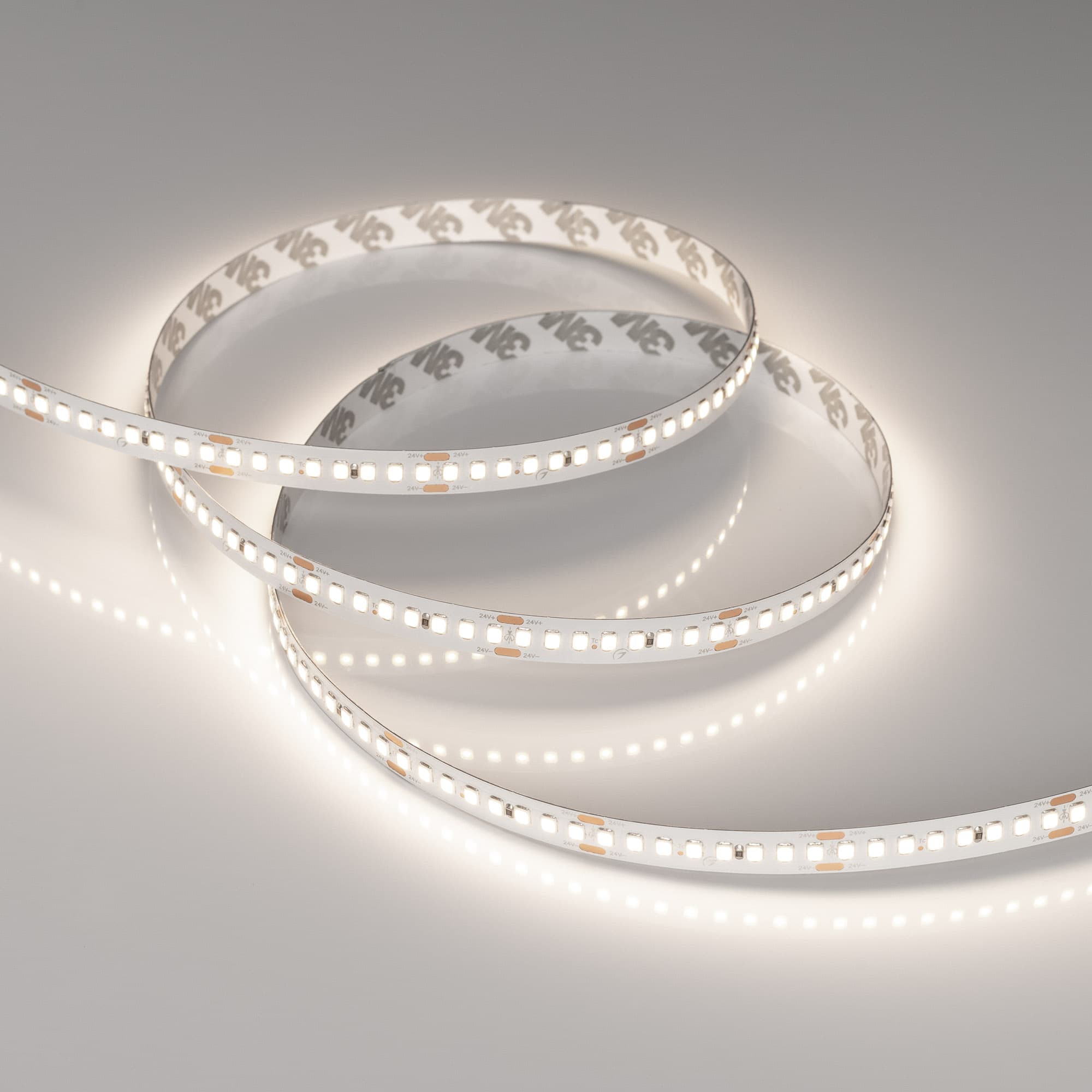 Светодиодная лента RT-A192-10mm 24V Day4000 (17.6 W/m, IP20, 2835, 5m) (Arlight, высок.эфф.150 лм/Вт) 036212 — фото 4