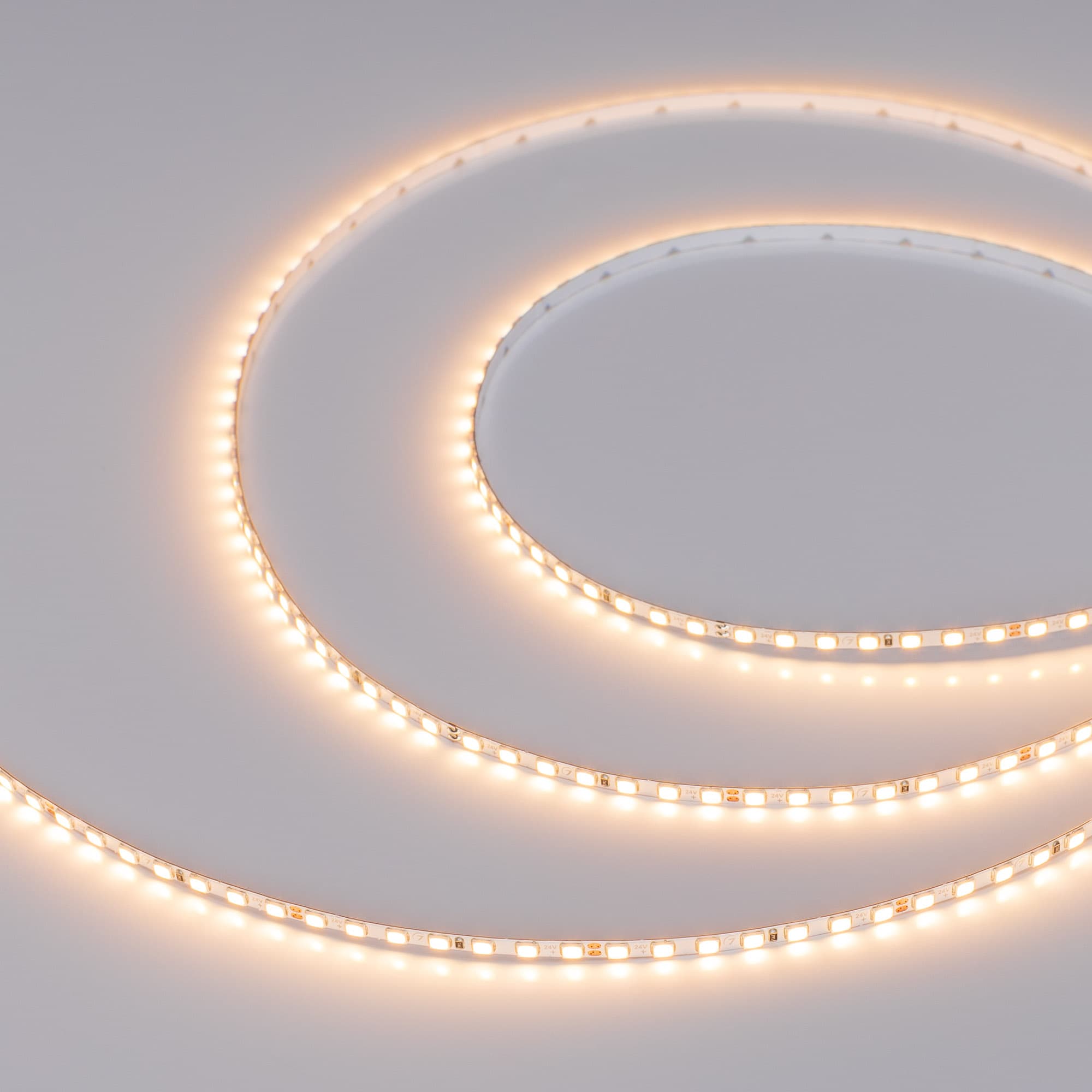 Светодиодная лента UL-A140-3.5mm 24V Warm2700 (6 W/m, IP20, 2835, 5m) (Arlight, узкая) 045972 — фото 1