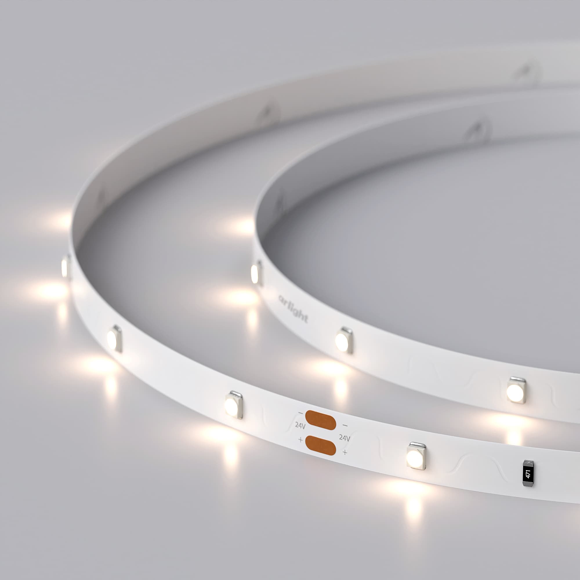 Светодиодная лента RT 2-5000 24V Day4000 0.5x (3528, 150 LED, LUX) (Arlight, 2.9 Вт/м, IP20) 019918 — фото 4