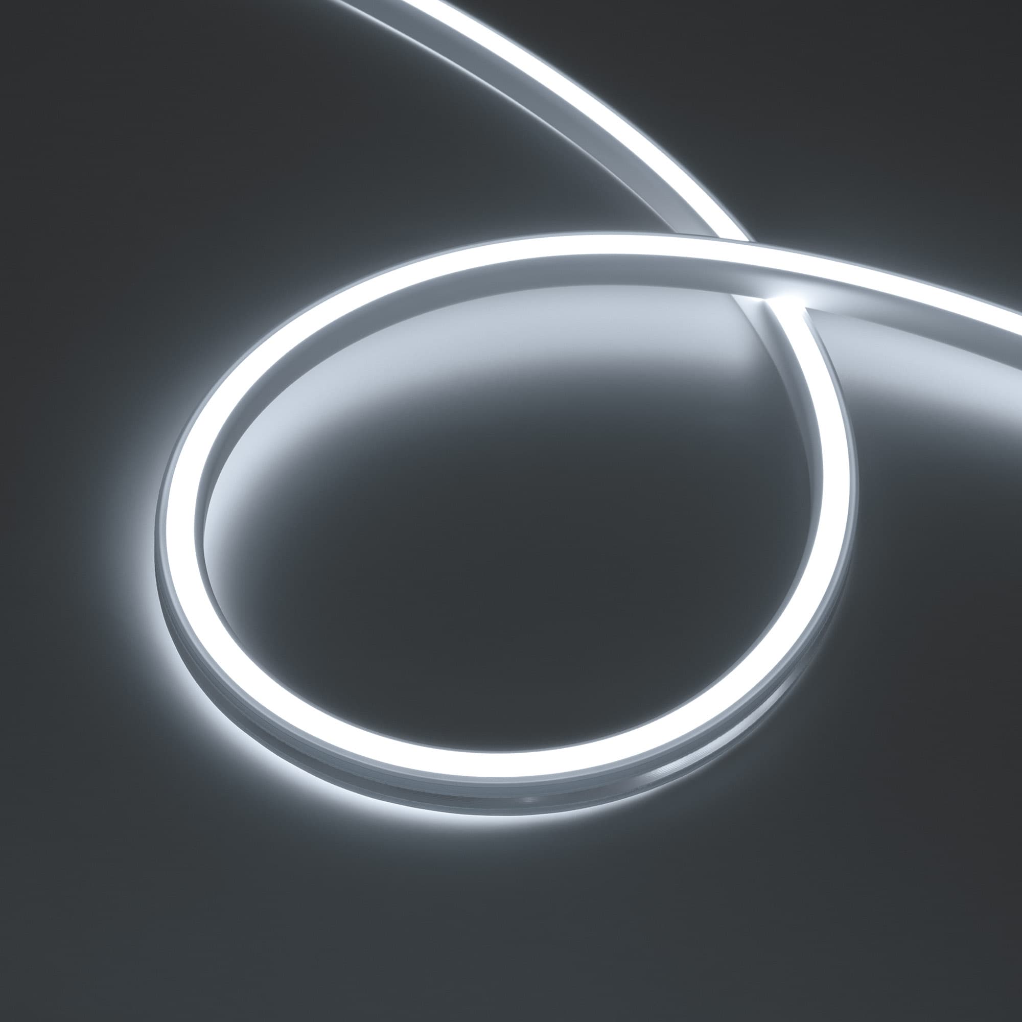 Светодиодная лента герметичная WAVE-SIDE-DOUBLE-A120-16x15mm 24V White6000 (15 W/m, IP67, 5m, wire x1) (Arlight, Вывод боковой, 5 лет) 059720