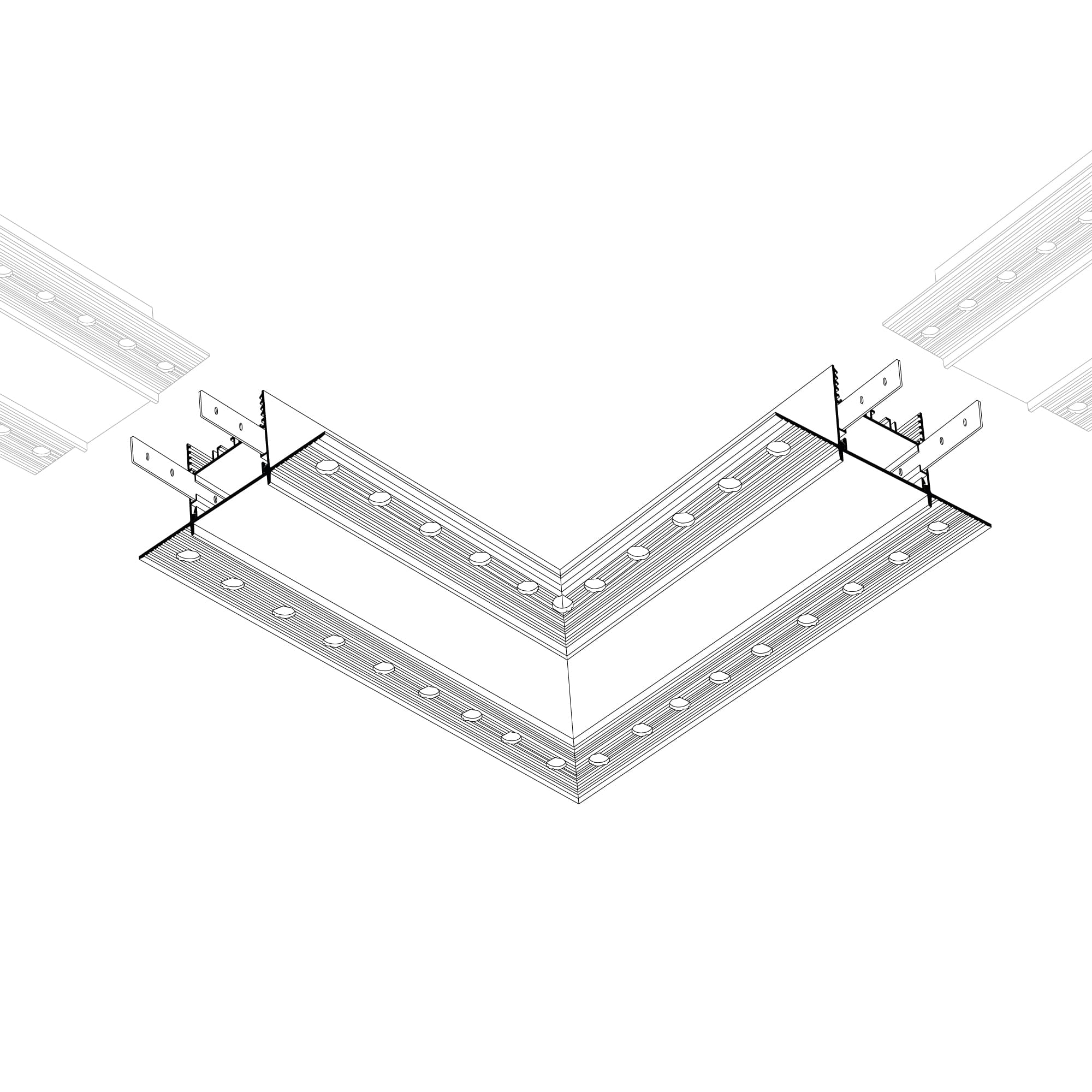 Угол SL-LINIA45-FANTOM (Arlight, Металл) 030106 — фото 4