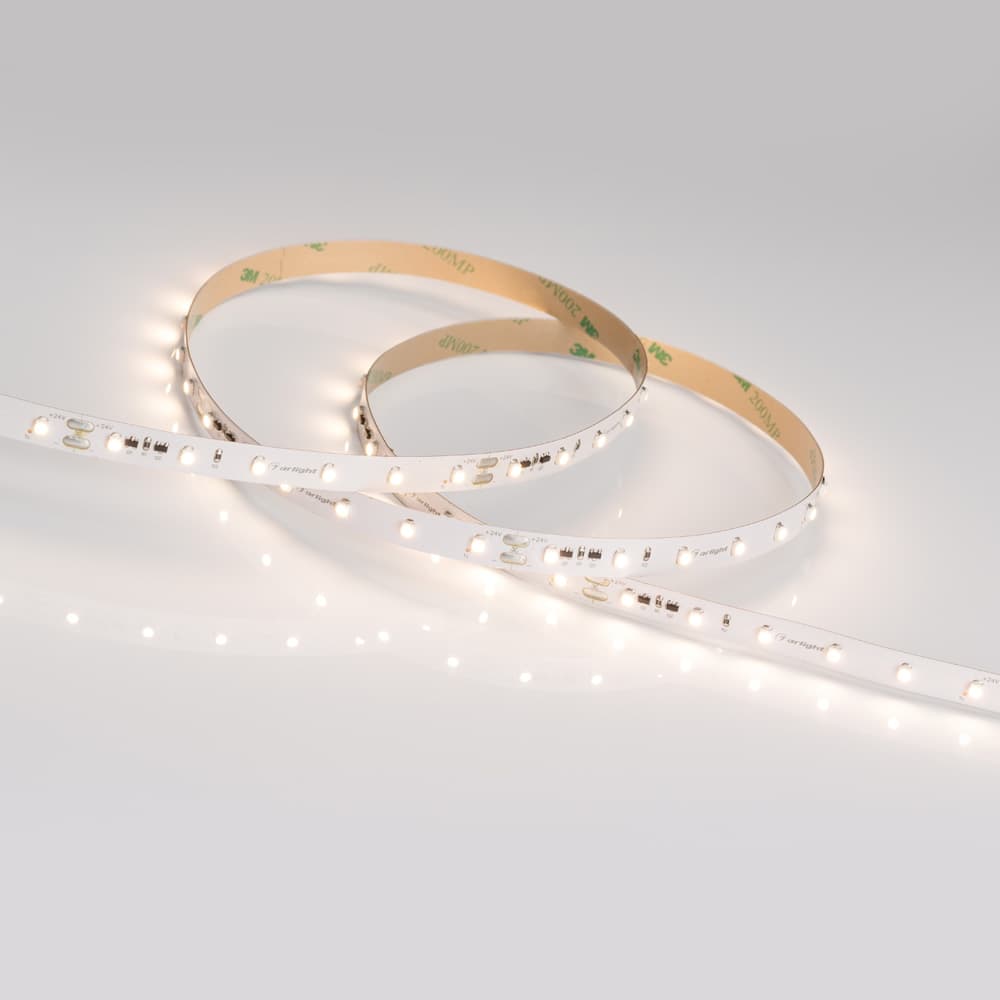 Светодиодная лента IC-A60-10mm 24V Warm3000 (4.8 W/m, IP20, 3528, 20m) (Arlight, стабилизированная) 025012(2) — фото 3