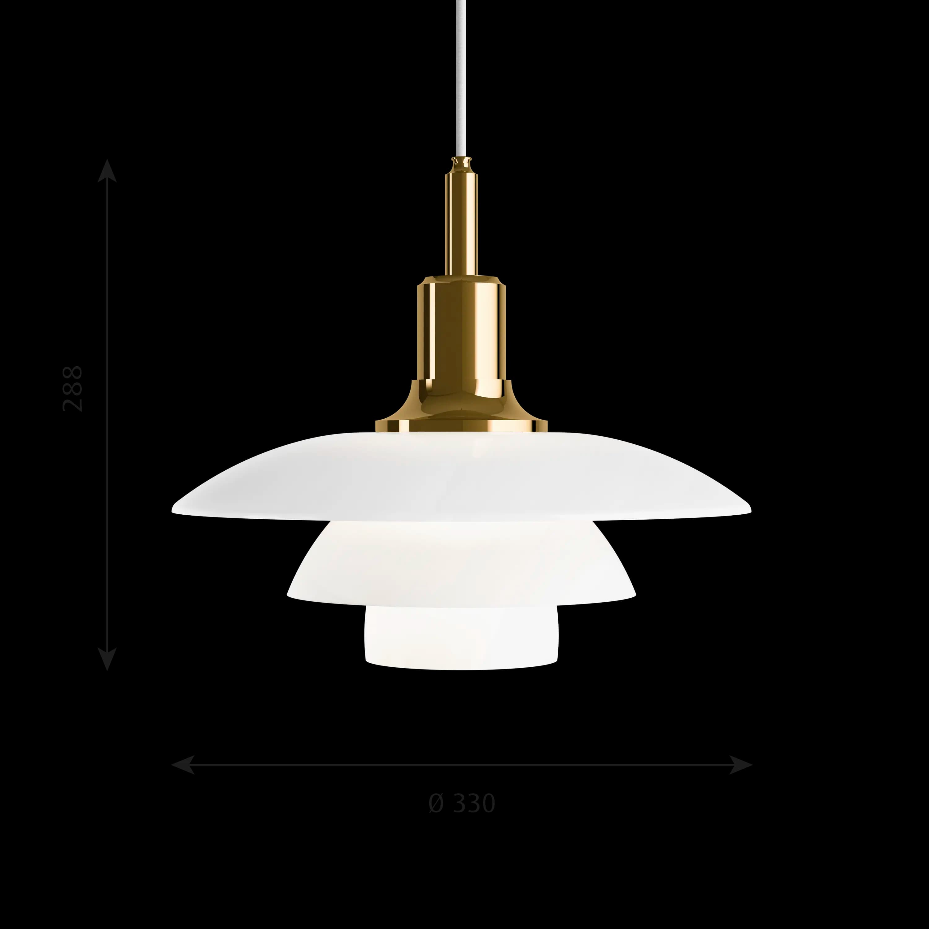 Louis Poulsen PH 3½-3 Pendant Brass metallised — фото 4